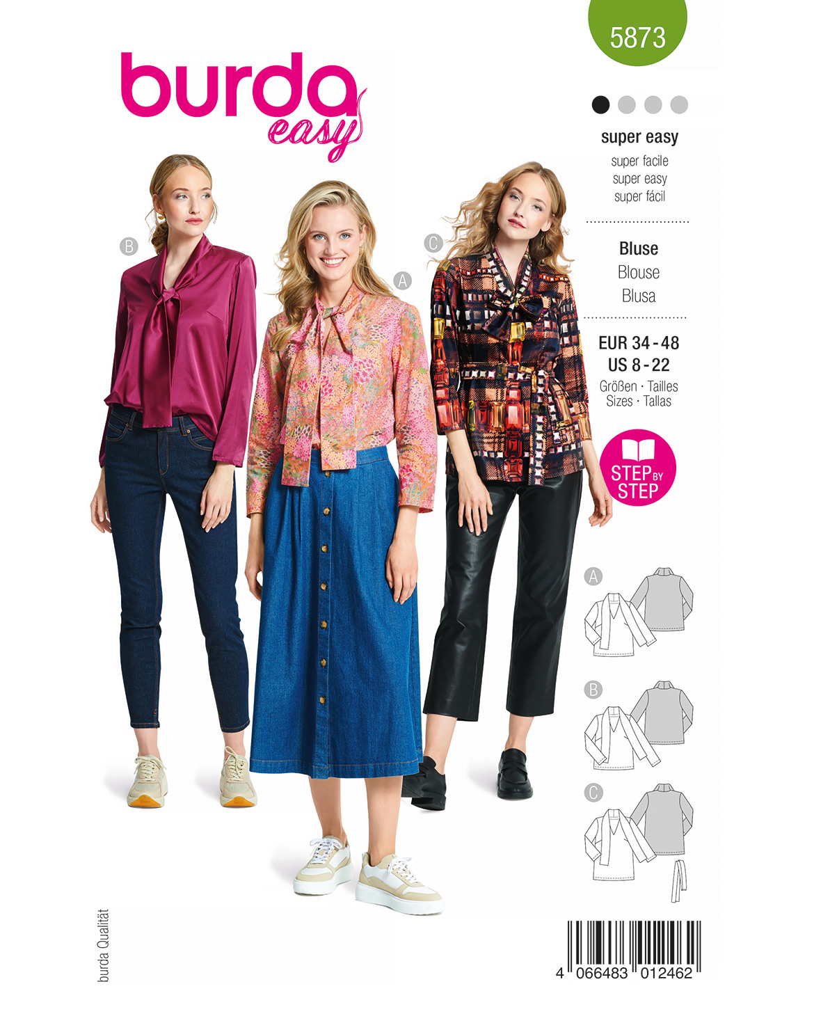 burda Schnittmuster 5873 – Bild 1
