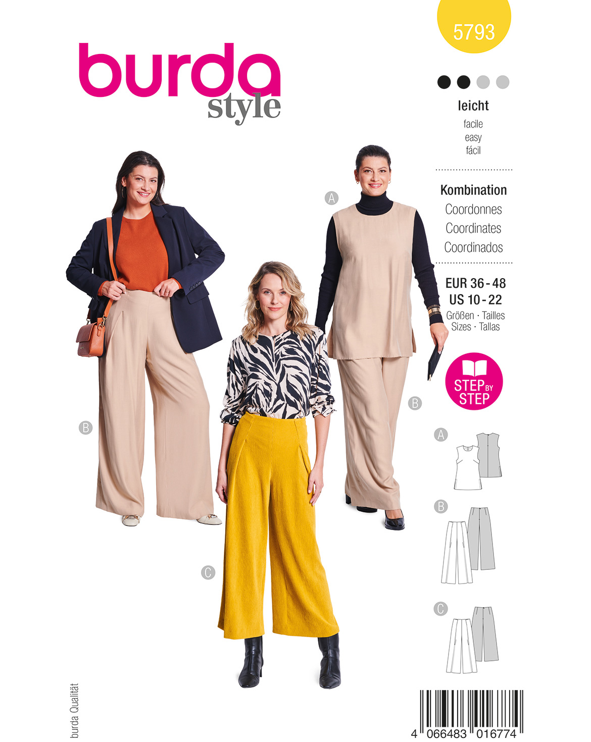 burda Schnittmuster 5793 – Bild 1