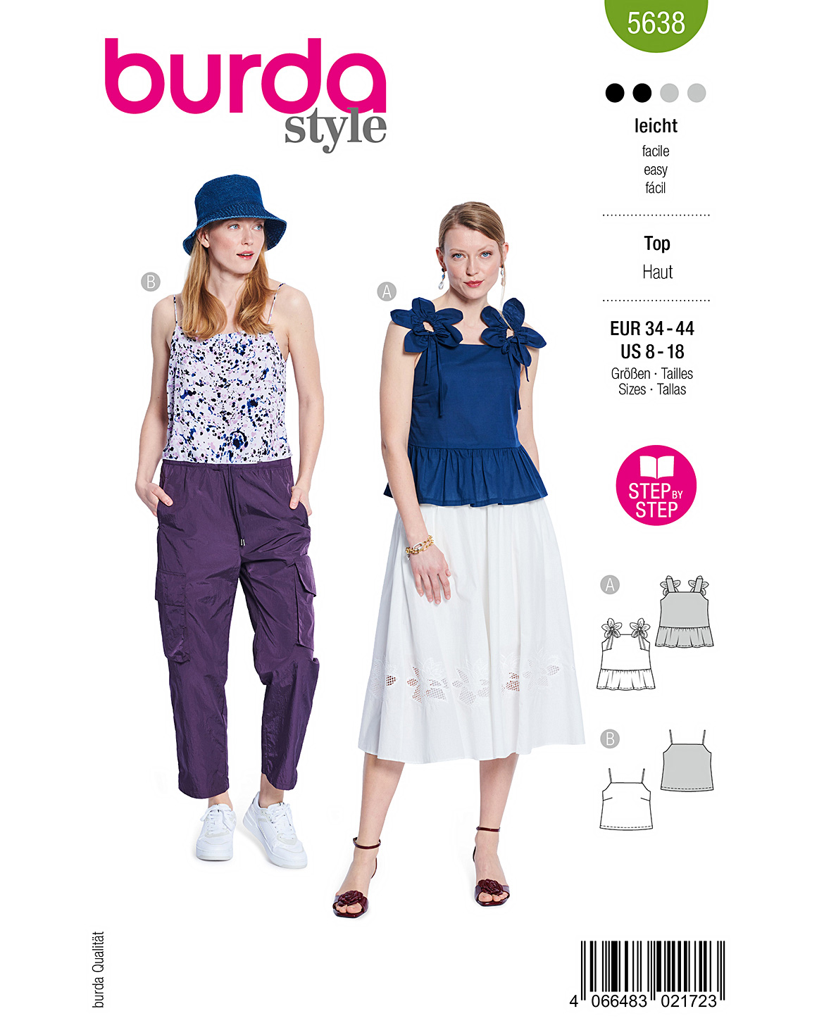 burda Schnittmuster 5638 – Bild 1