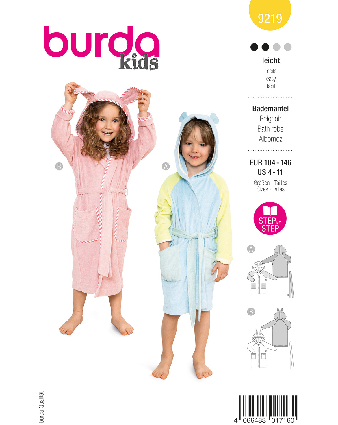 burda Schnittmuster 9219 – Bild 1