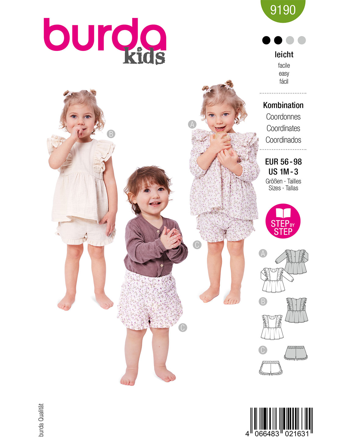 burda Schnittmuster 9190 – Bild 1