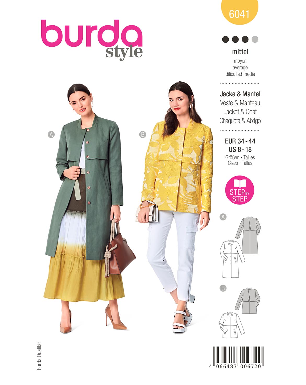 burda Schnittmuster 6041 – Bild 1