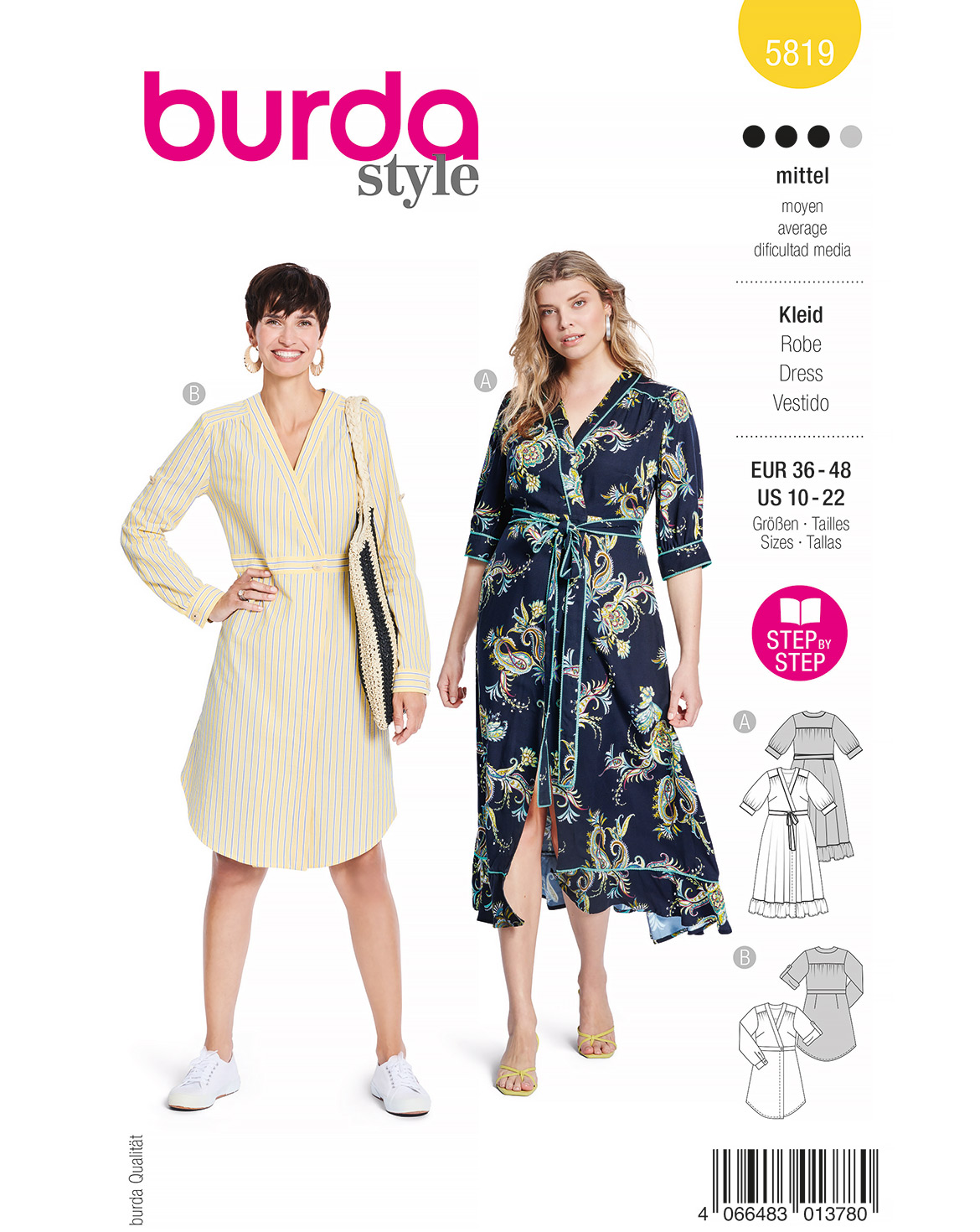 burda Schnittmuster 5819 – Bild 1