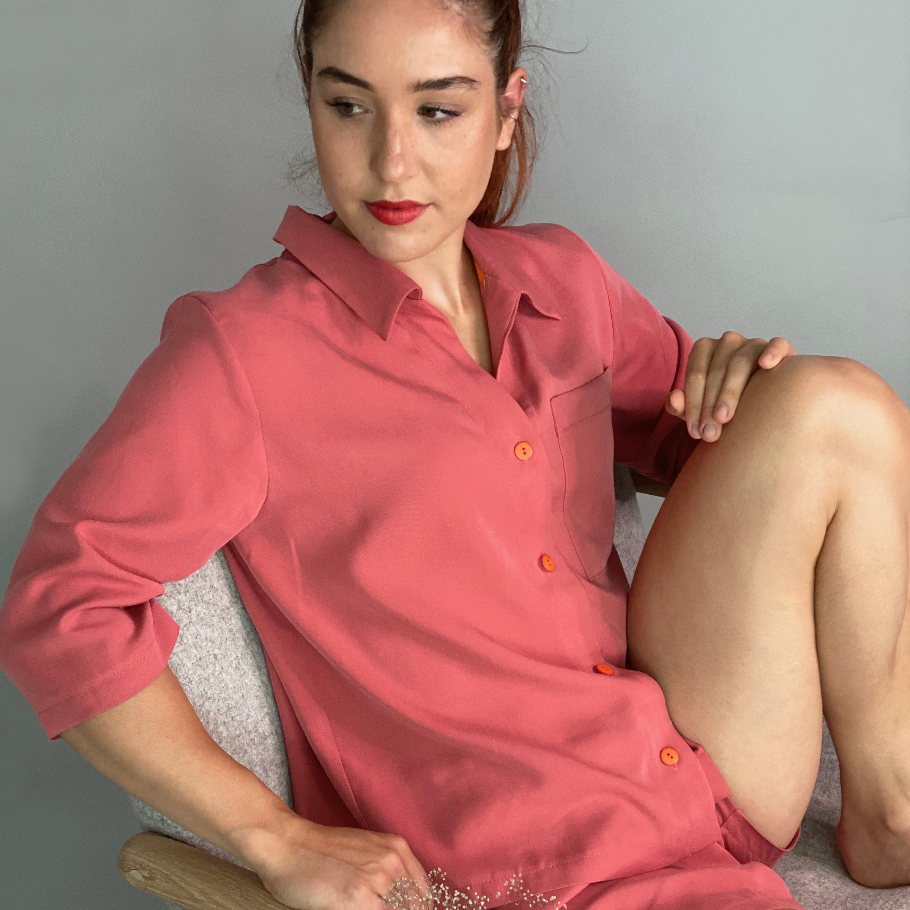 Schnittmuster FRAU HILDA – Pyjama mit langer oder kurzer Hose, STUDIO SCHNITTREIF