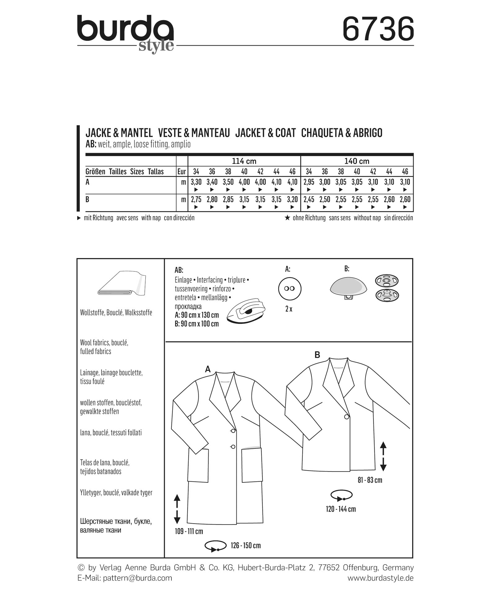 burda Schnittmuster 6736 – Bild 3