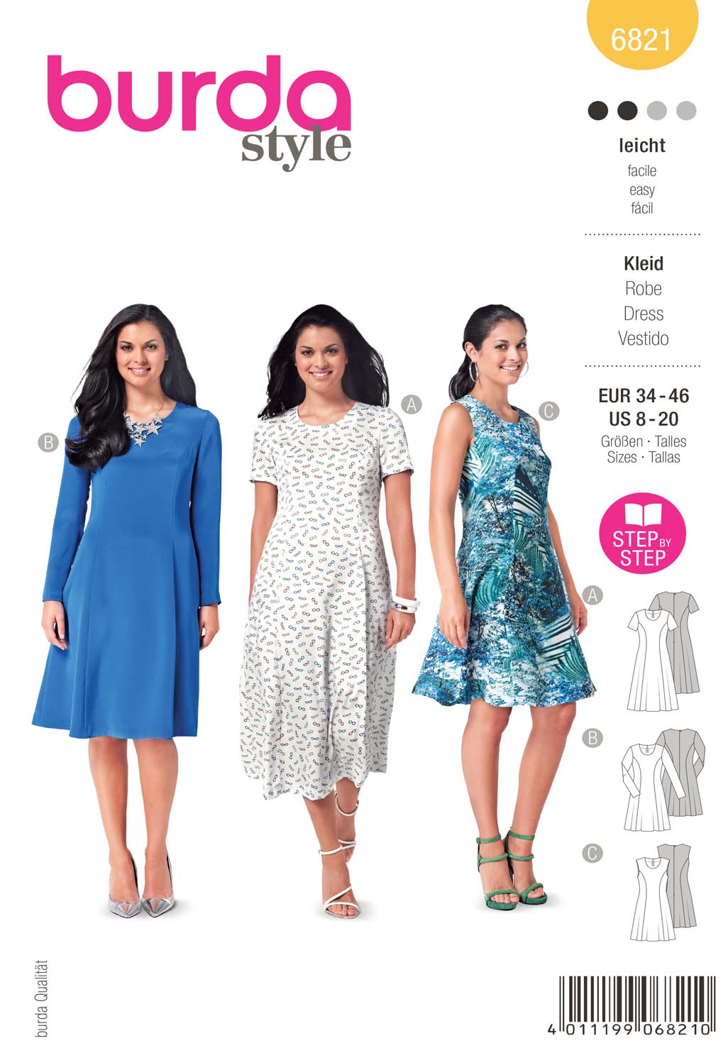 burda Schnittmuster 6821 – Bild 2