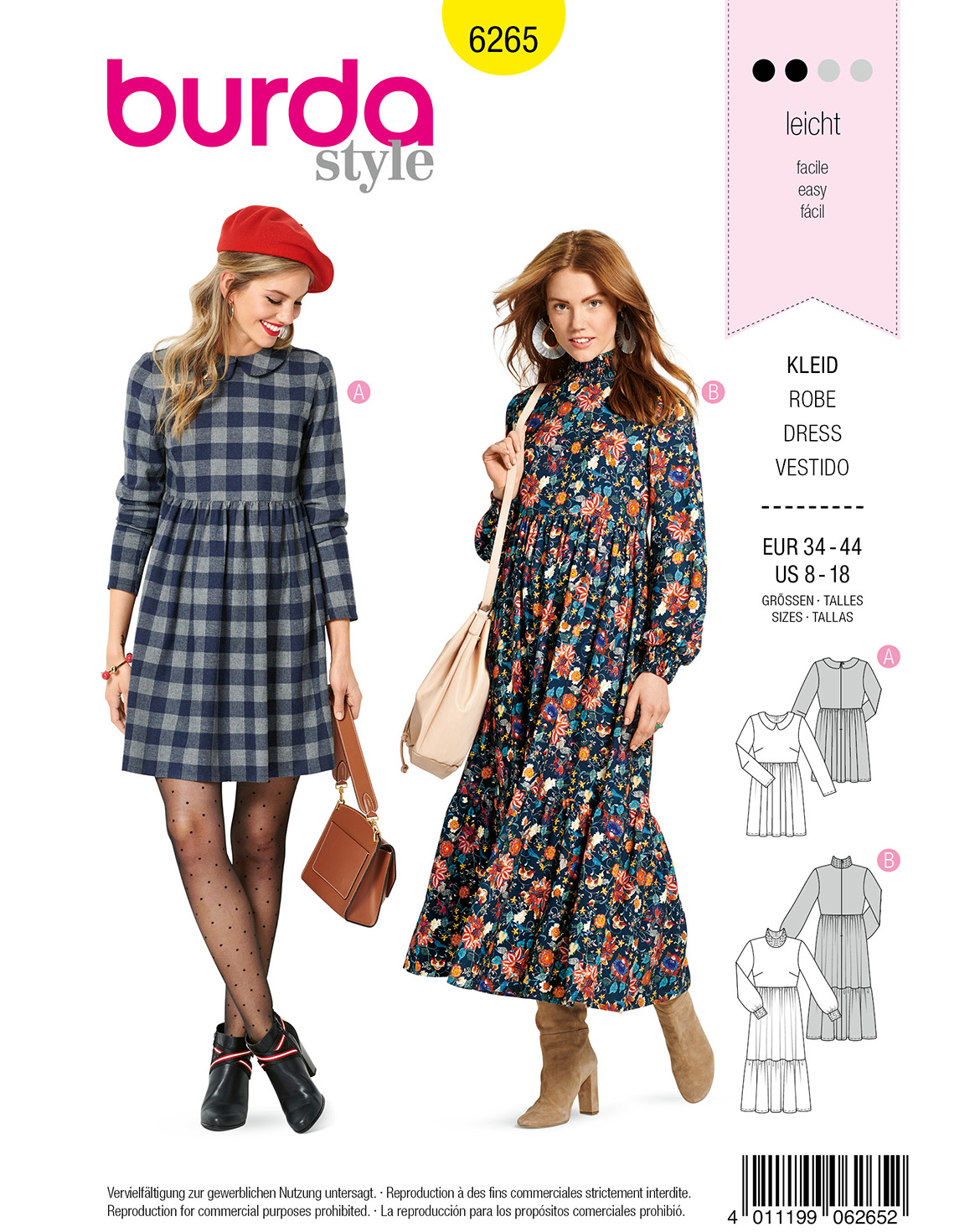 burda Schnittmuster 6265 – Bild 1