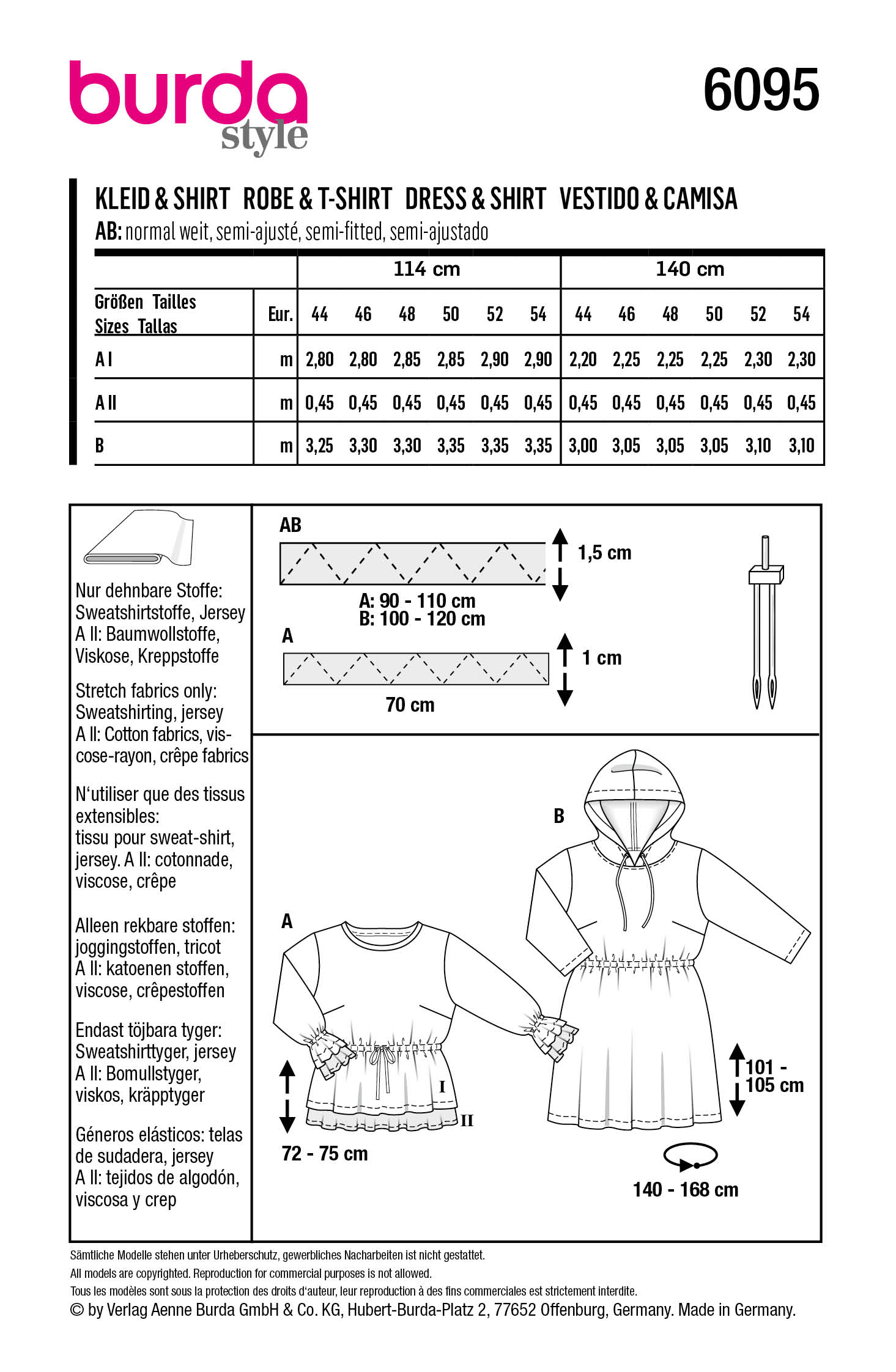 burda Schnittmuster 6095 – Bild 2