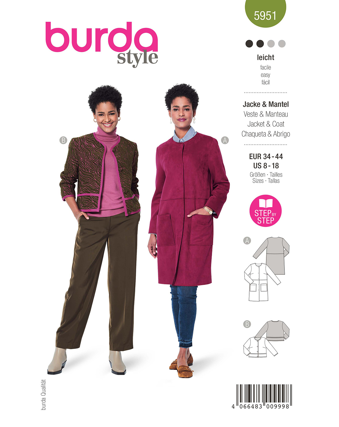 burda Schnittmuster 5951 – Bild 1
