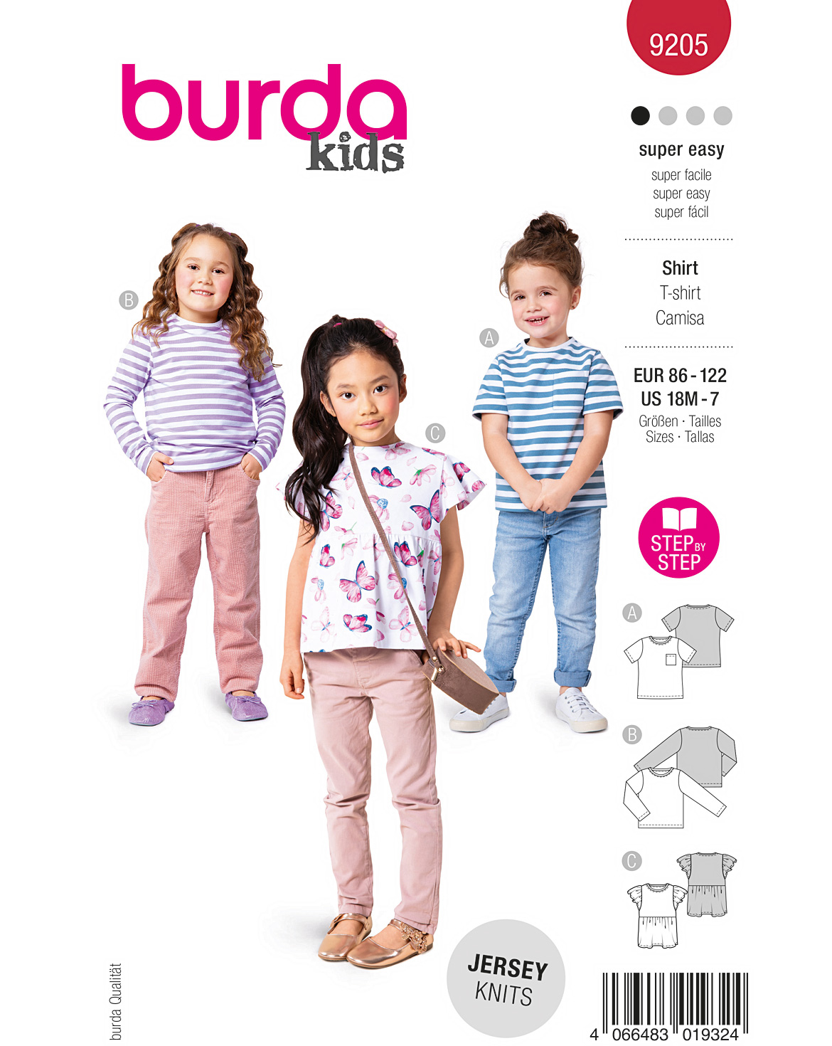 burda Schnittmuster 9205 – Bild 1