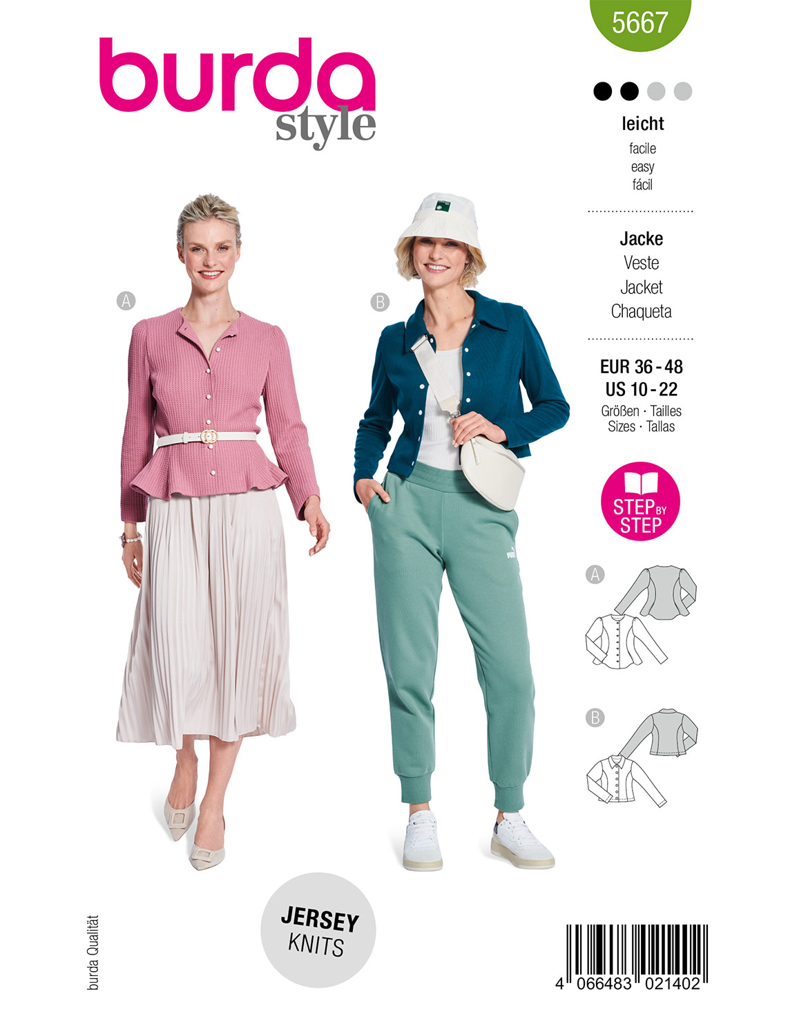 burda Schnittmuster 5667 – Bild 1