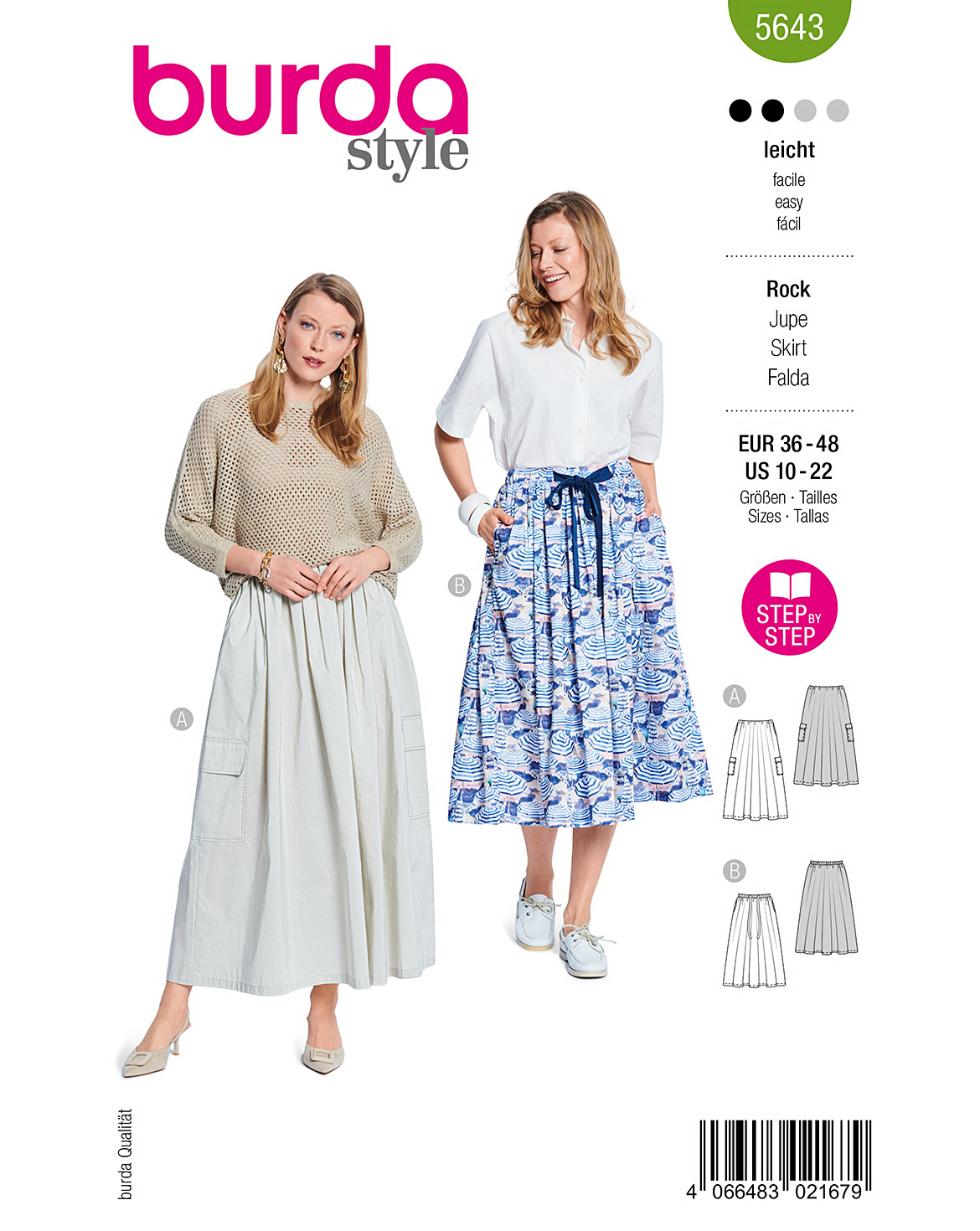 burda Schnittmuster 5643 – Bild 1