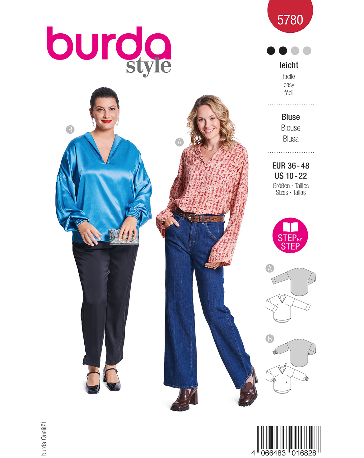 burda Schnittmuster 5780 – Bild 1
