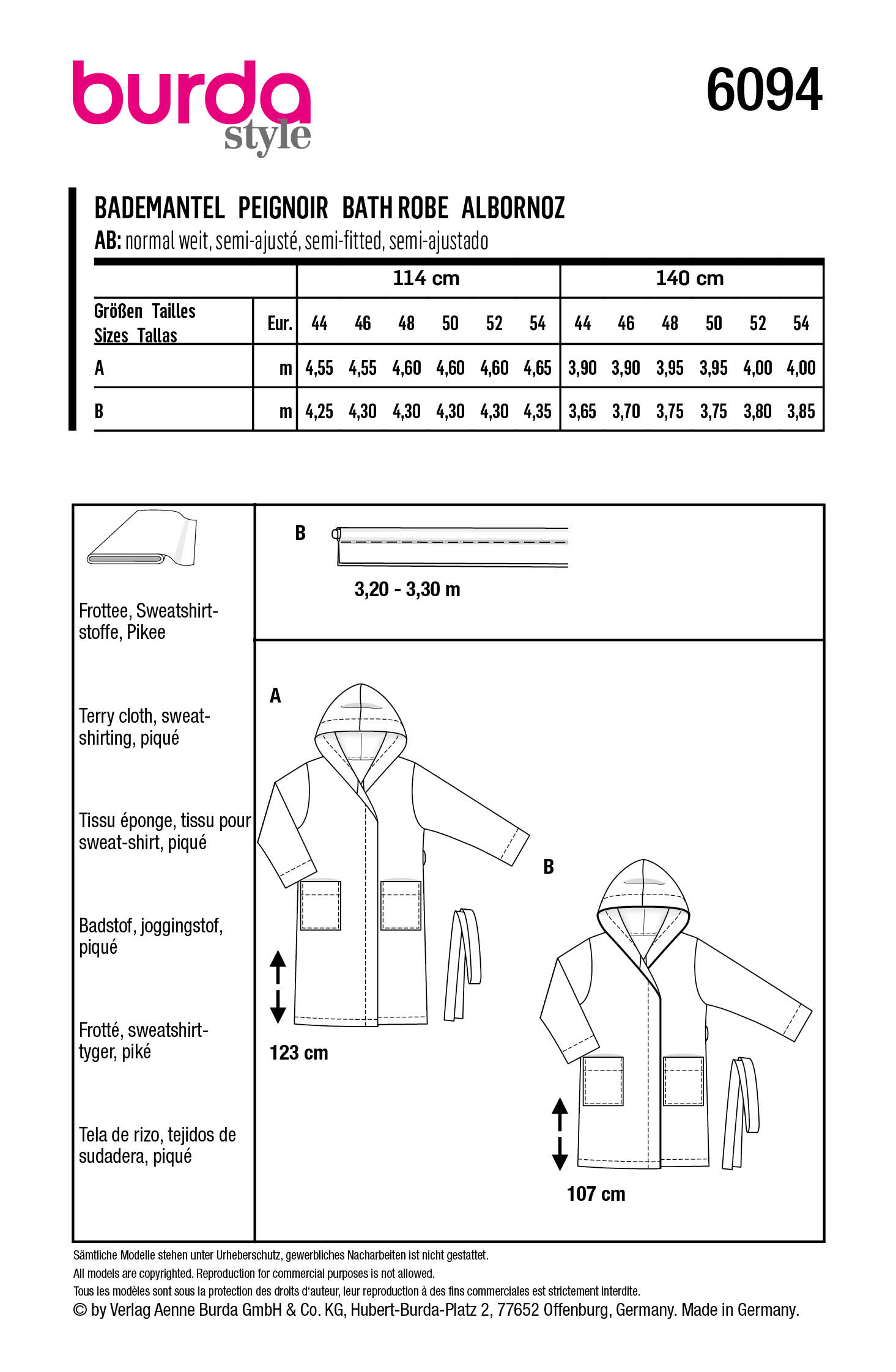 burda Schnittmuster 6094 – Bild 2