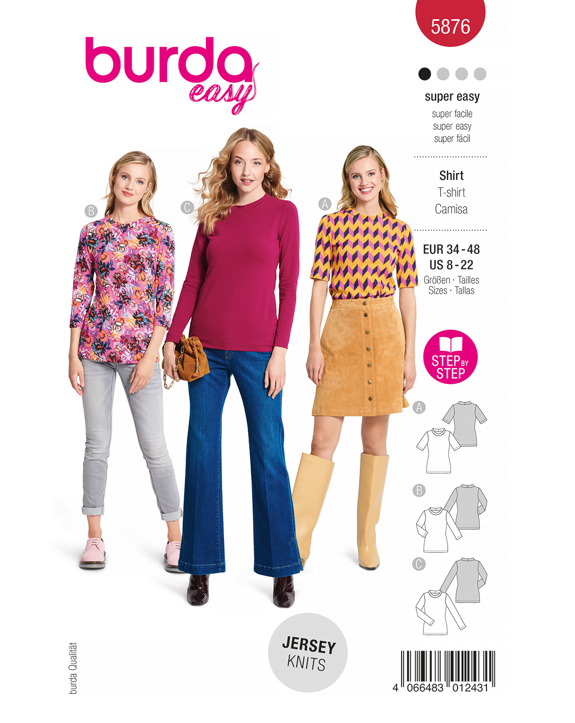 burda Schnittmuster 5876 – Bild 1