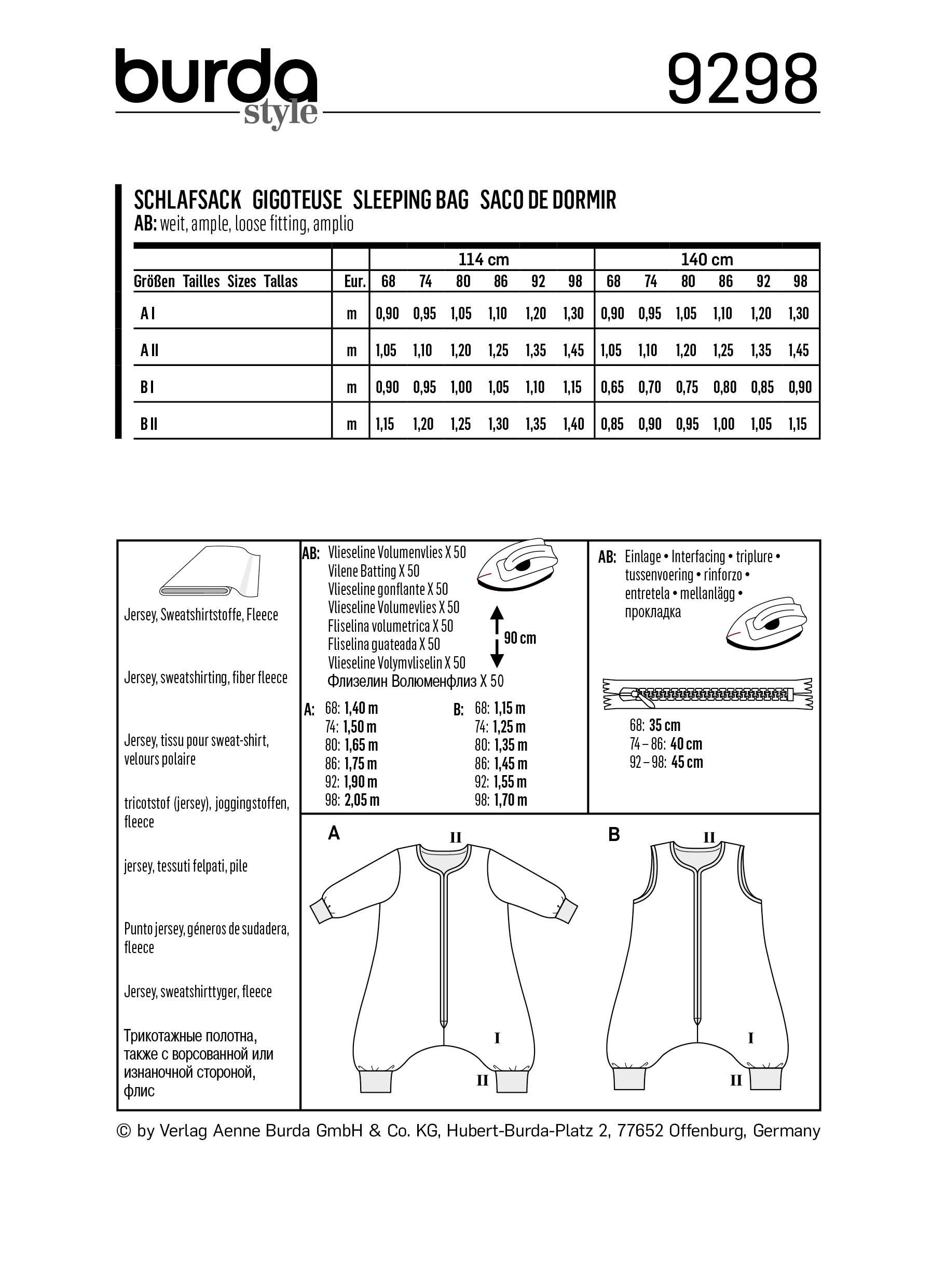 burda Schnittmuster 9298 – Bild 2