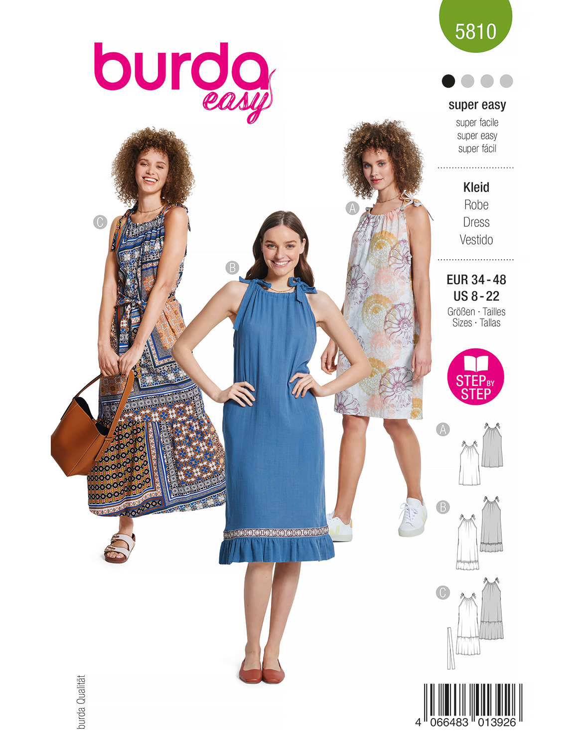 burda Schnittmuster 5810 – Bild 1