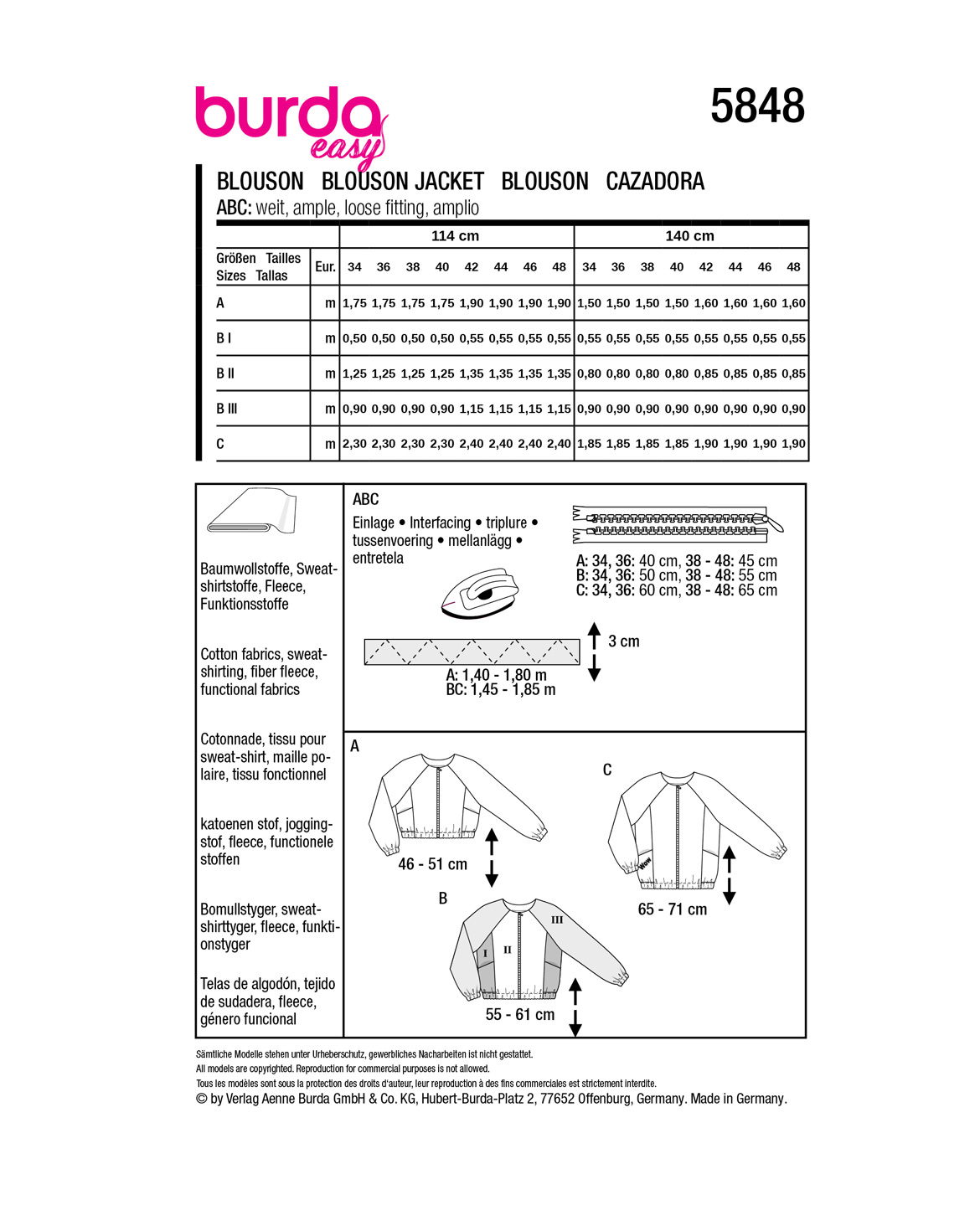 burda Schnittmuster 5848 – Bild 2