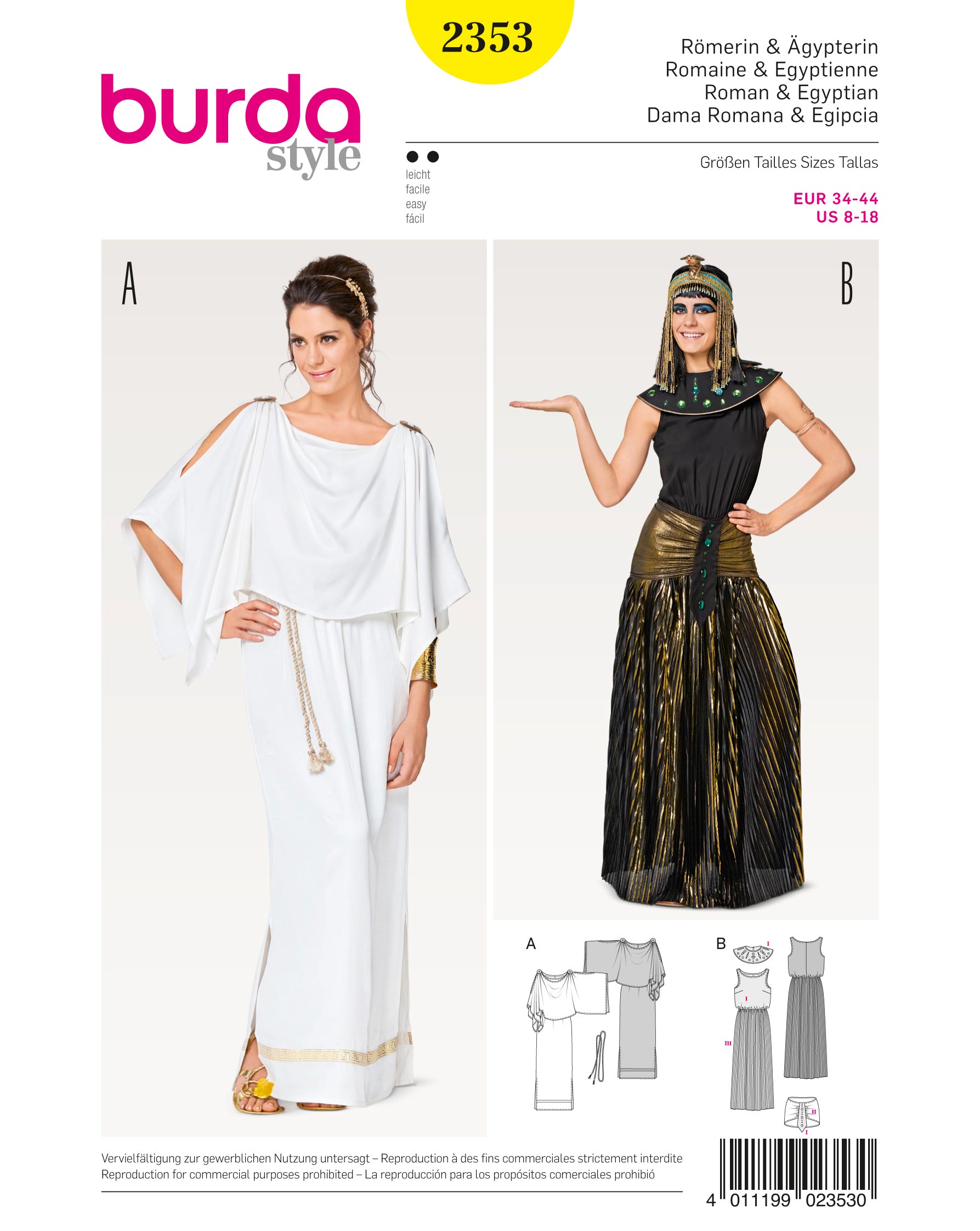 burda Schnittmuster 2353 – Bild 1