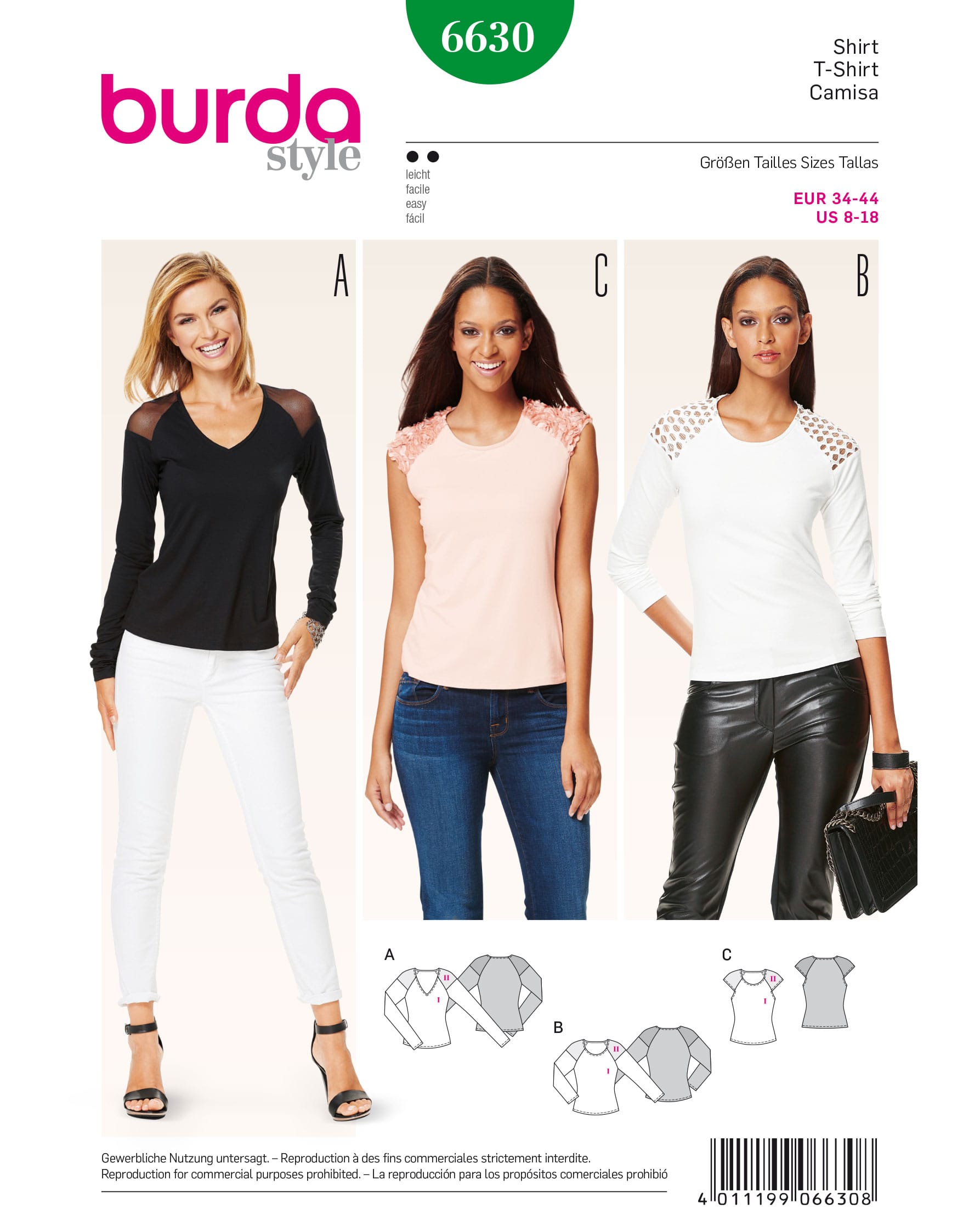 burda Schnittmuster 6630 – Bild 2