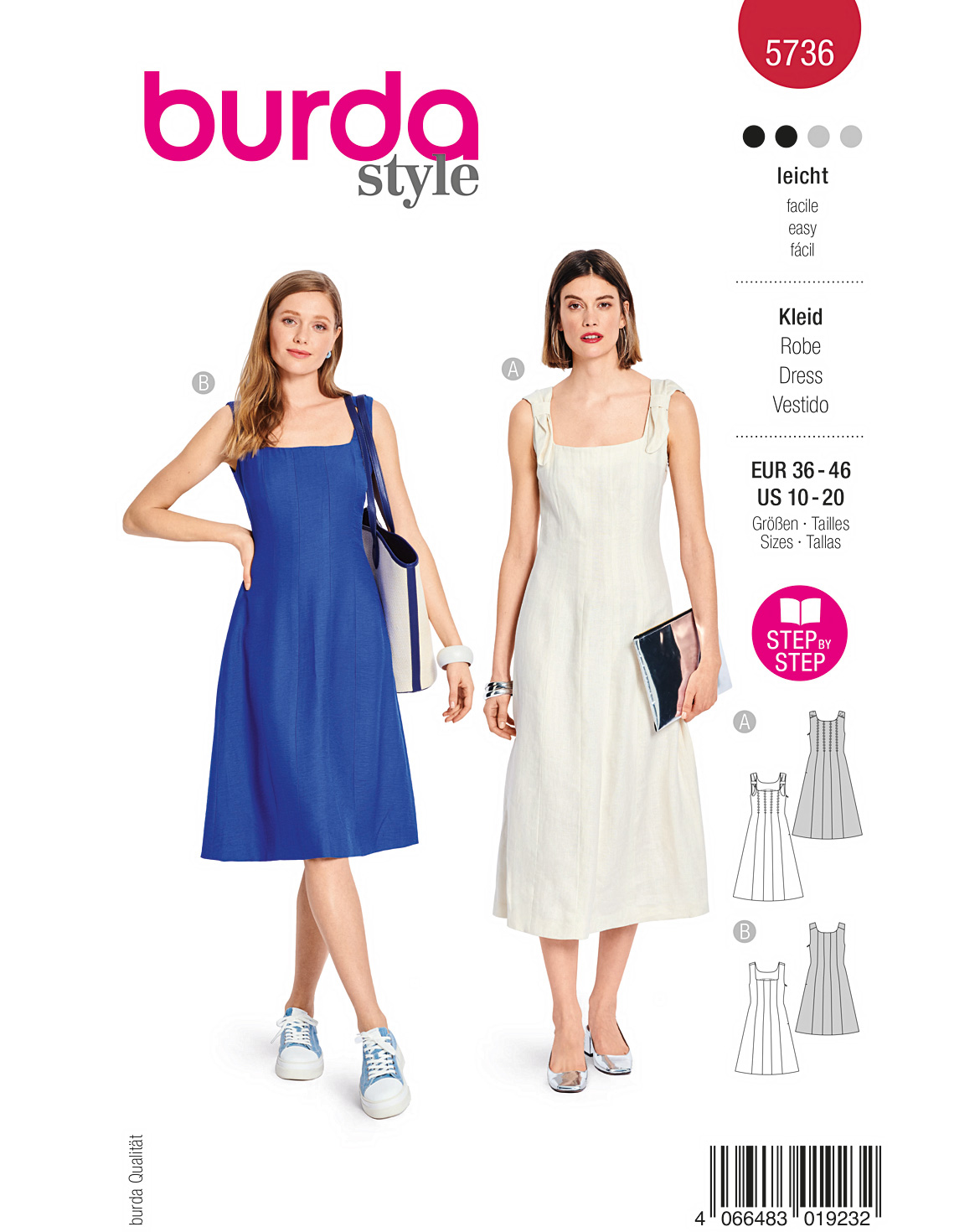 burda Schnittmuster 5736 – Bild 1