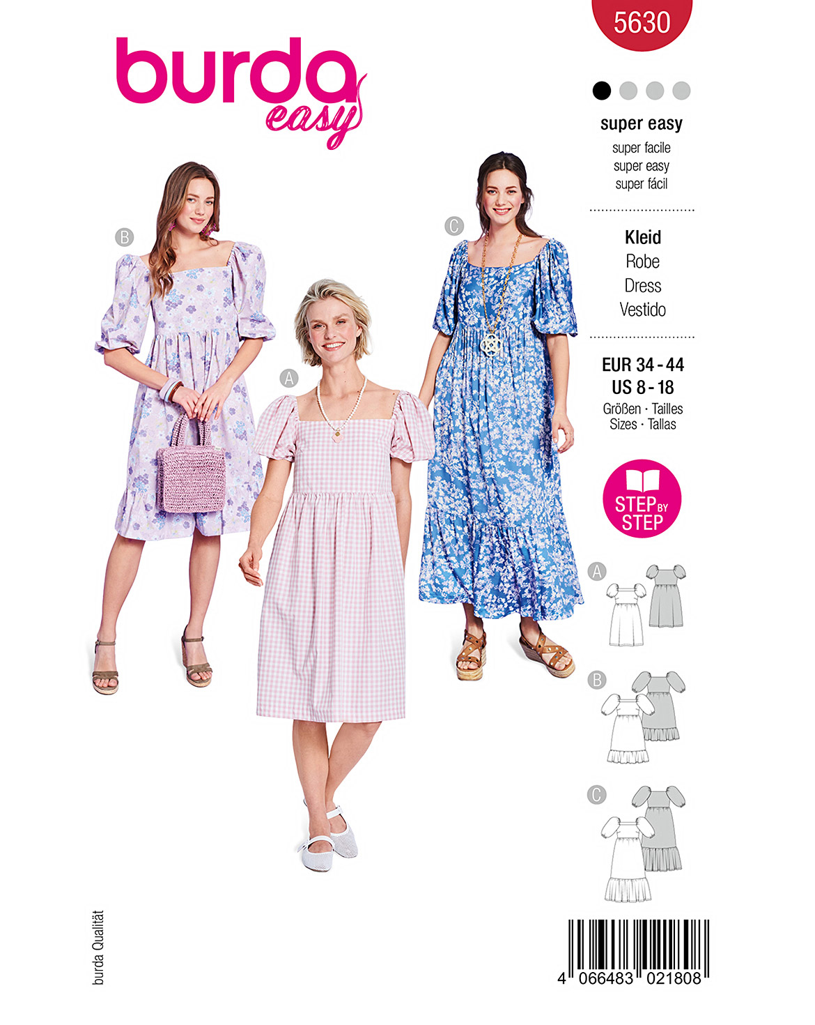 burda Schnittmuster 5630 – Bild 1