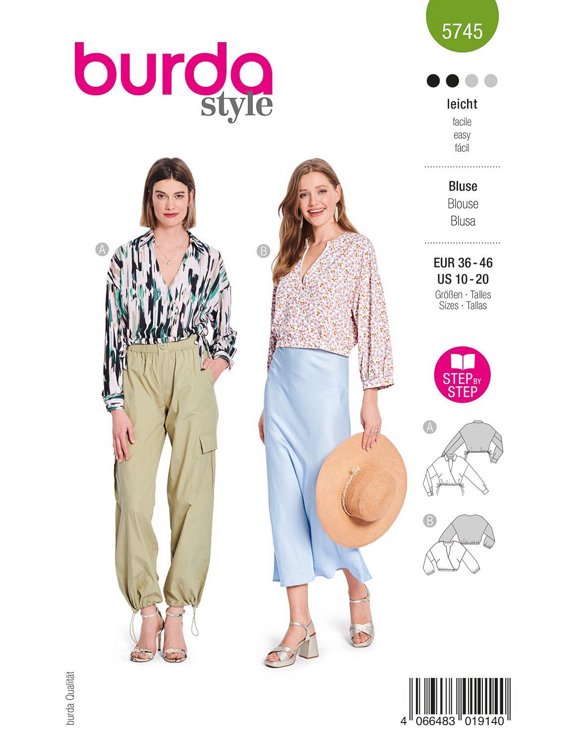 burda Schnittmuster 5745 – Bild 1