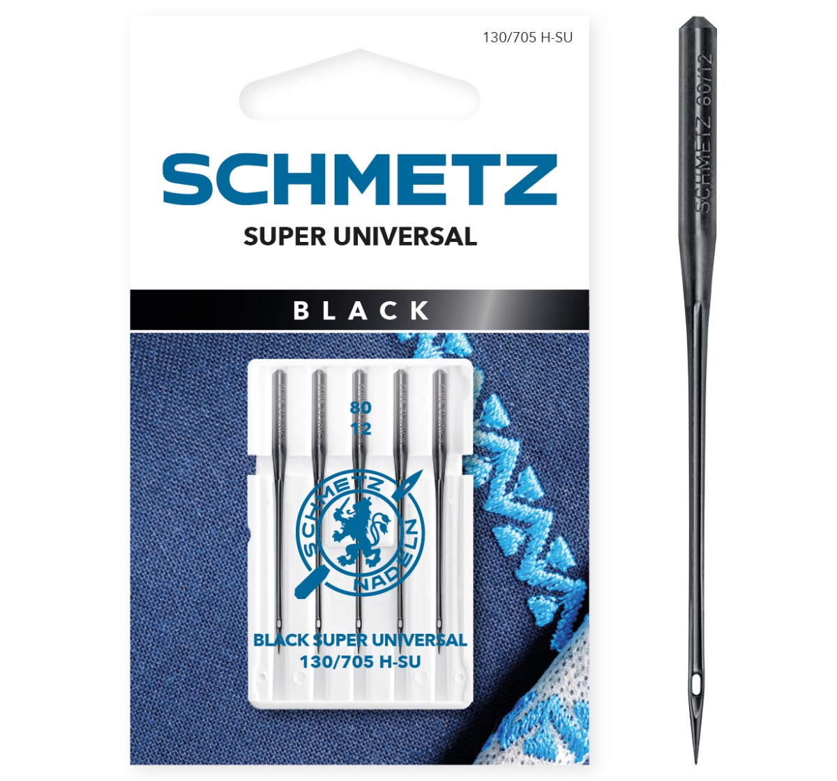 Schmetz Super Universal-Nadel (70/10) | 130/705 H-SU – offizielles SCHMETZ Produktfoto