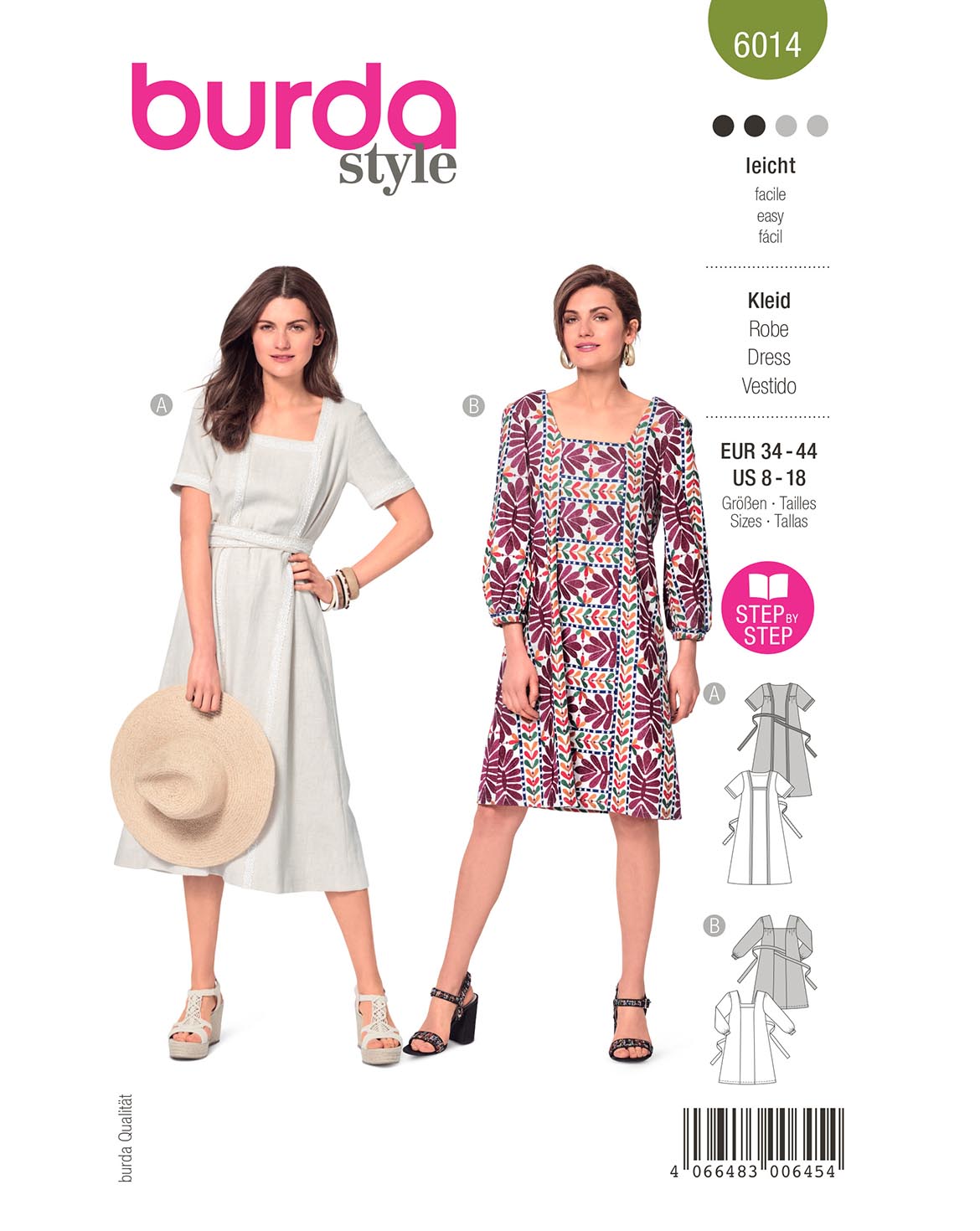 burda Schnittmuster 6014 – Bild 1