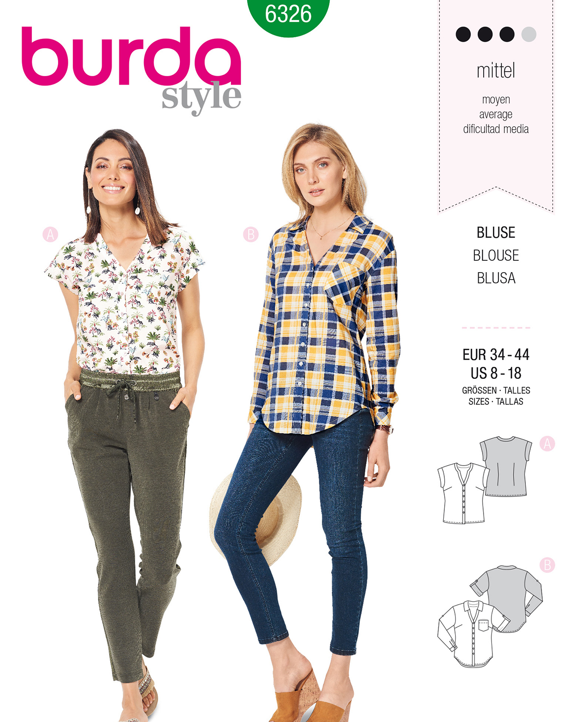 burda Schnittmuster 6326 – Bild 1