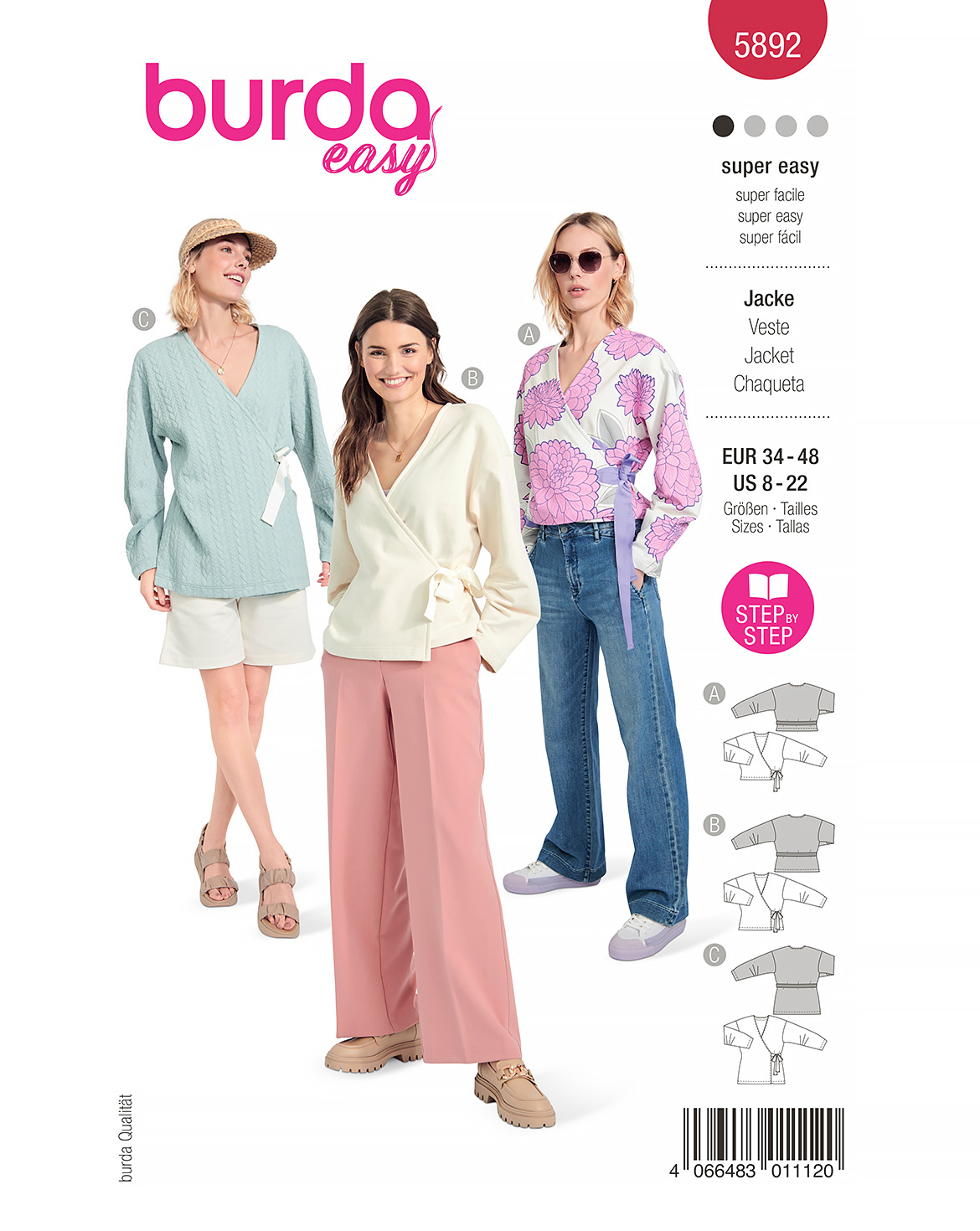 burda Schnittmuster 5892 – Bild 1