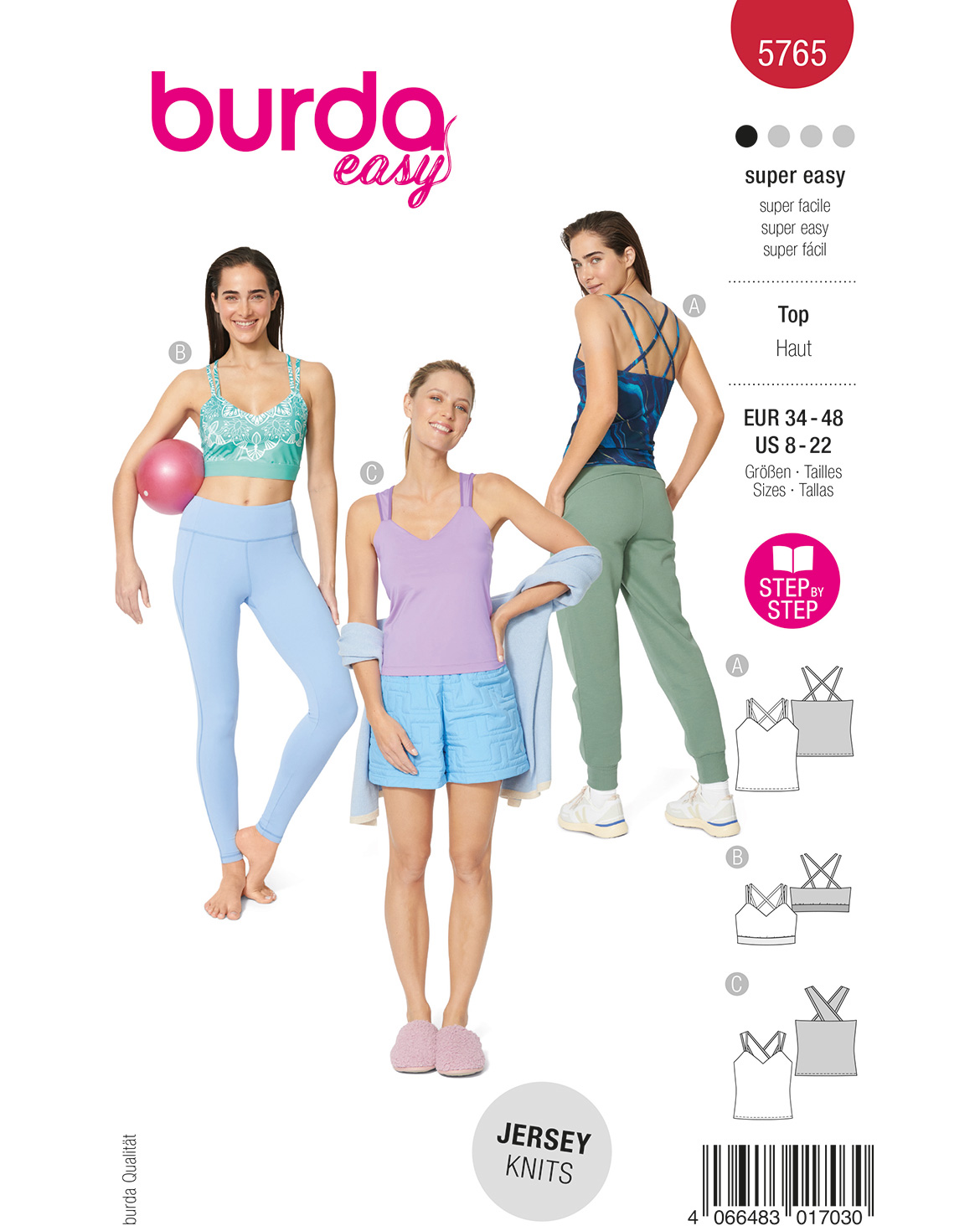burda Schnittmuster 5765 – Bild 1