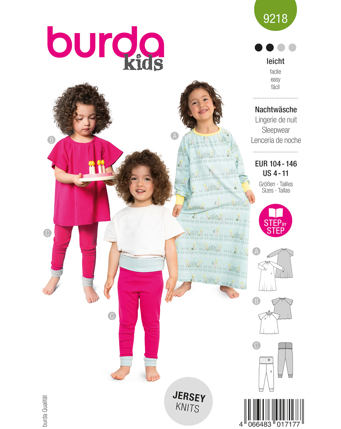 burda Schnittmuster 9218 – Bild 1