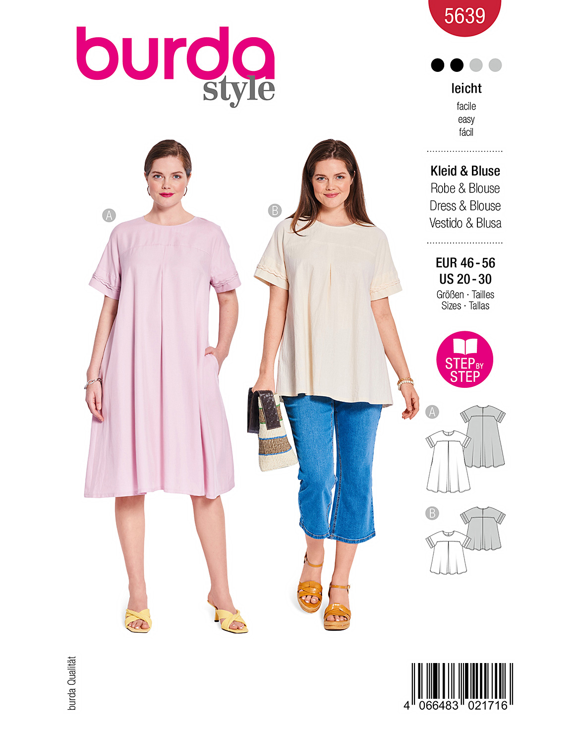 burda Schnittmuster 5639 – Bild 1