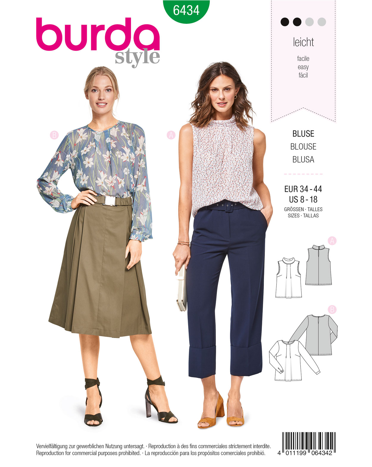burda Schnittmuster 6434 – Bild 2