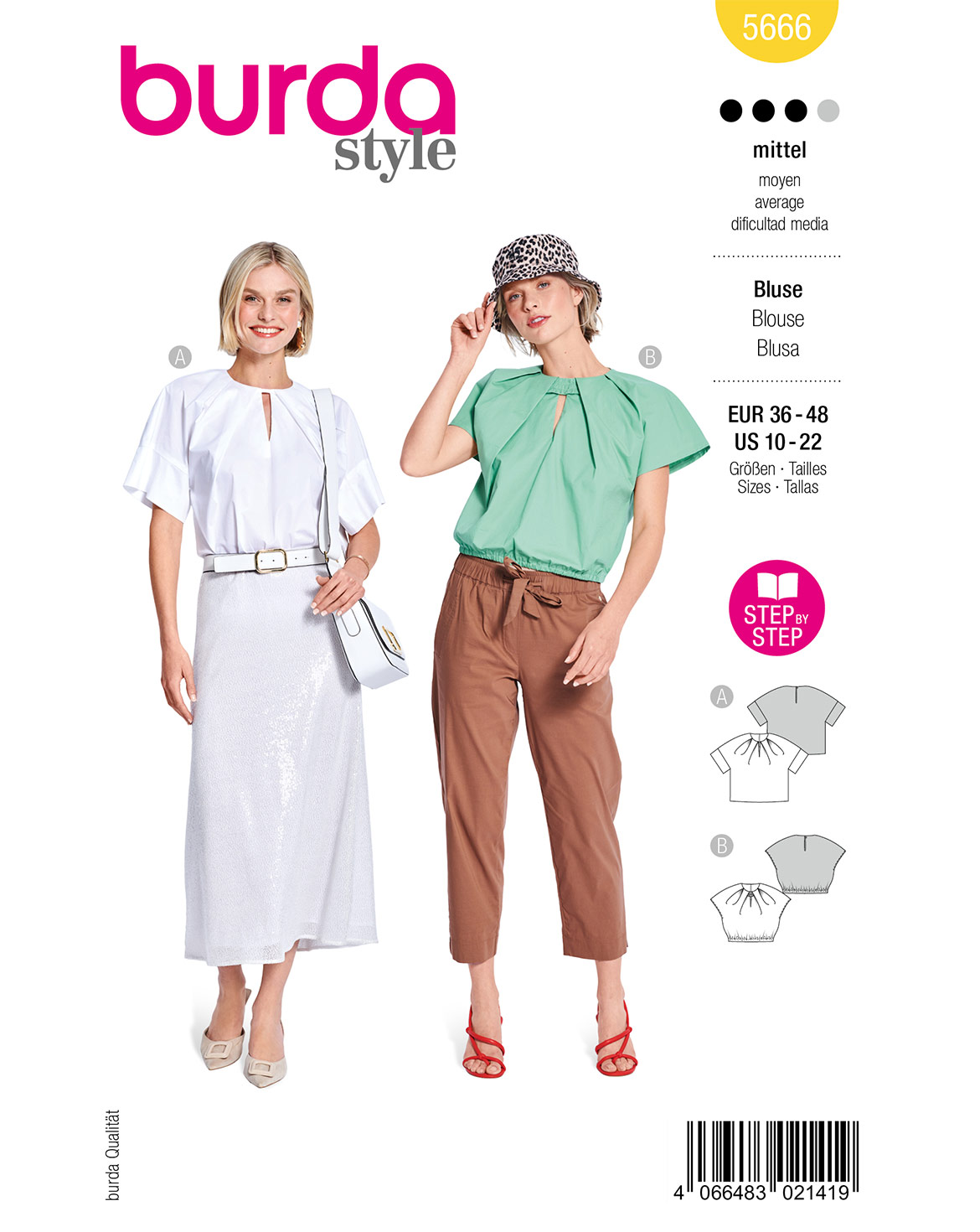 burda Schnittmuster 5666 – Bild 1