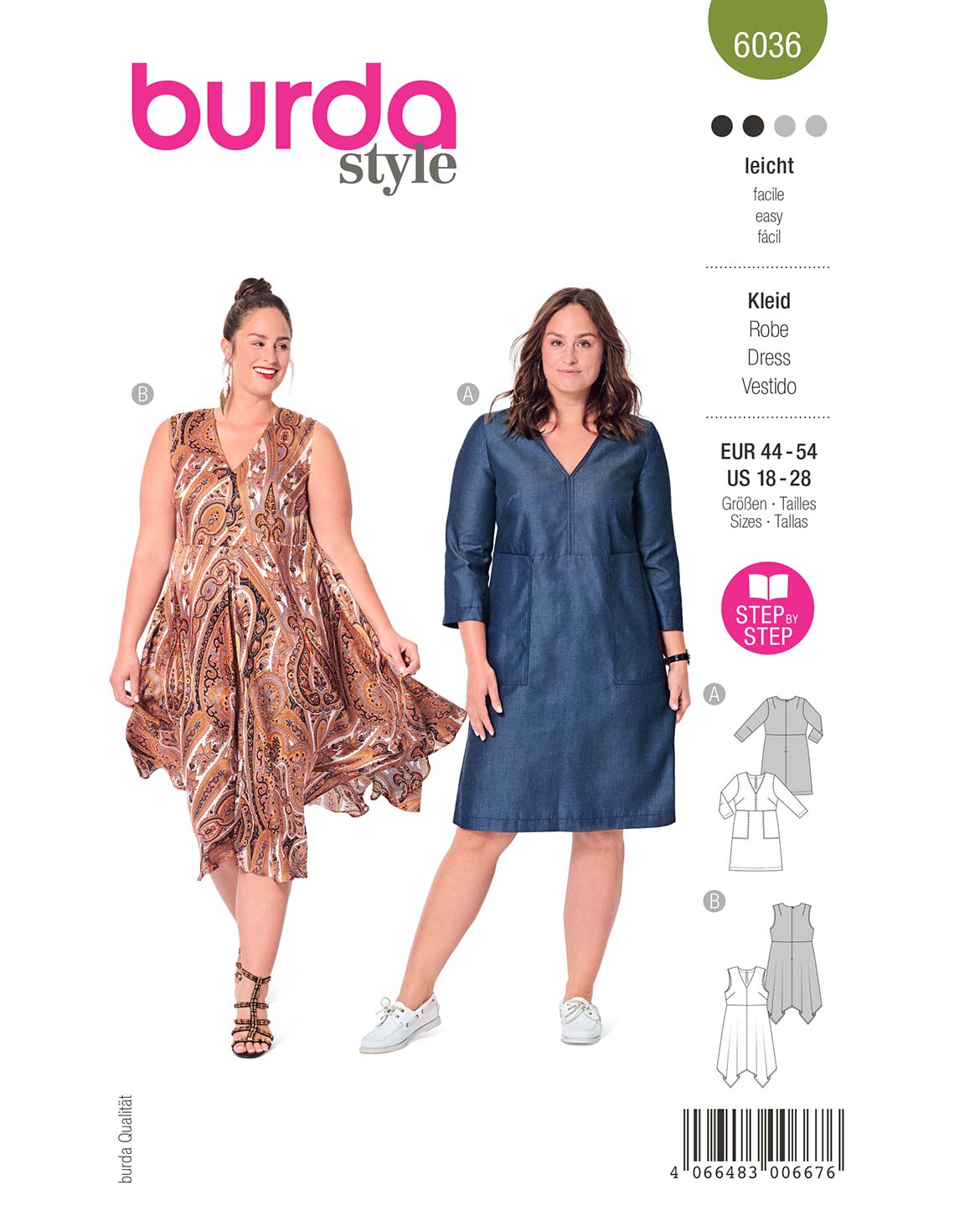 burda Schnittmuster 6036 – Bild 1