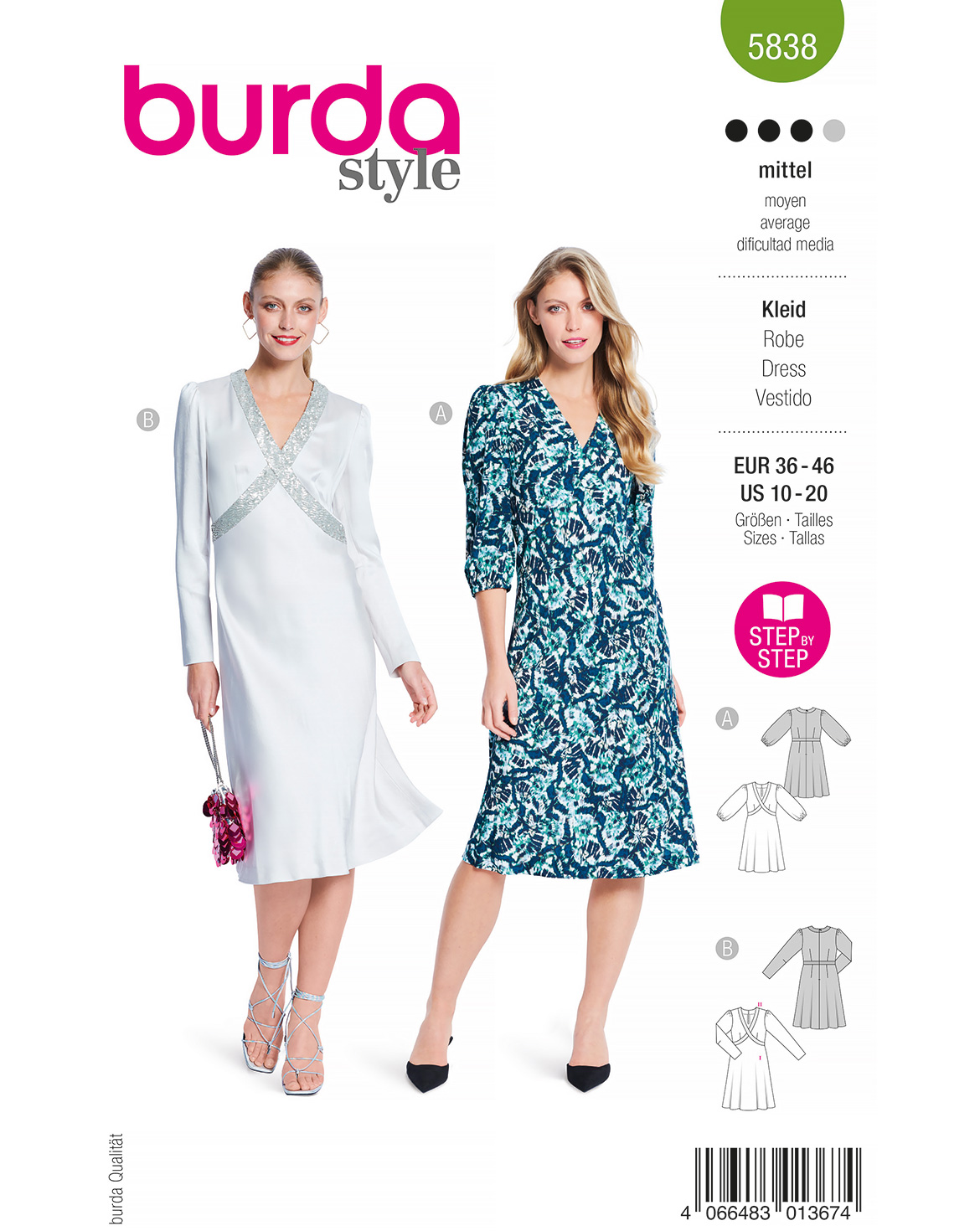 burda Schnittmuster 5838 – Bild 1
