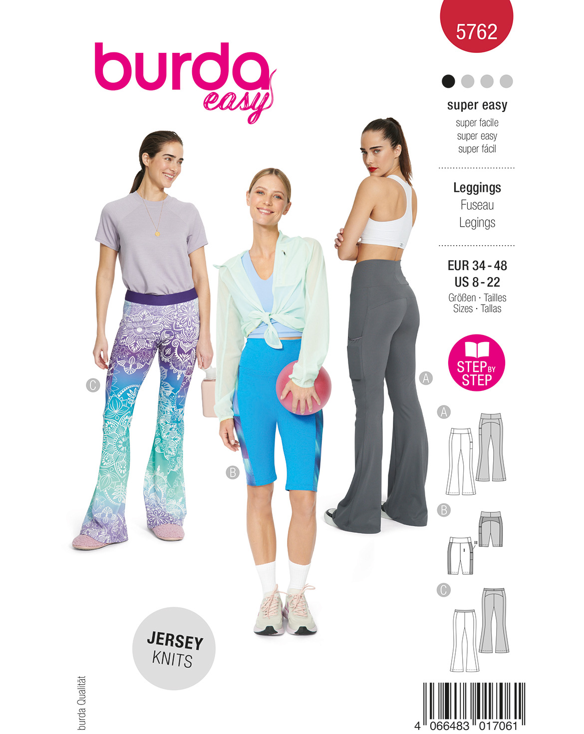 burda Schnittmuster 5762 – Bild 1
