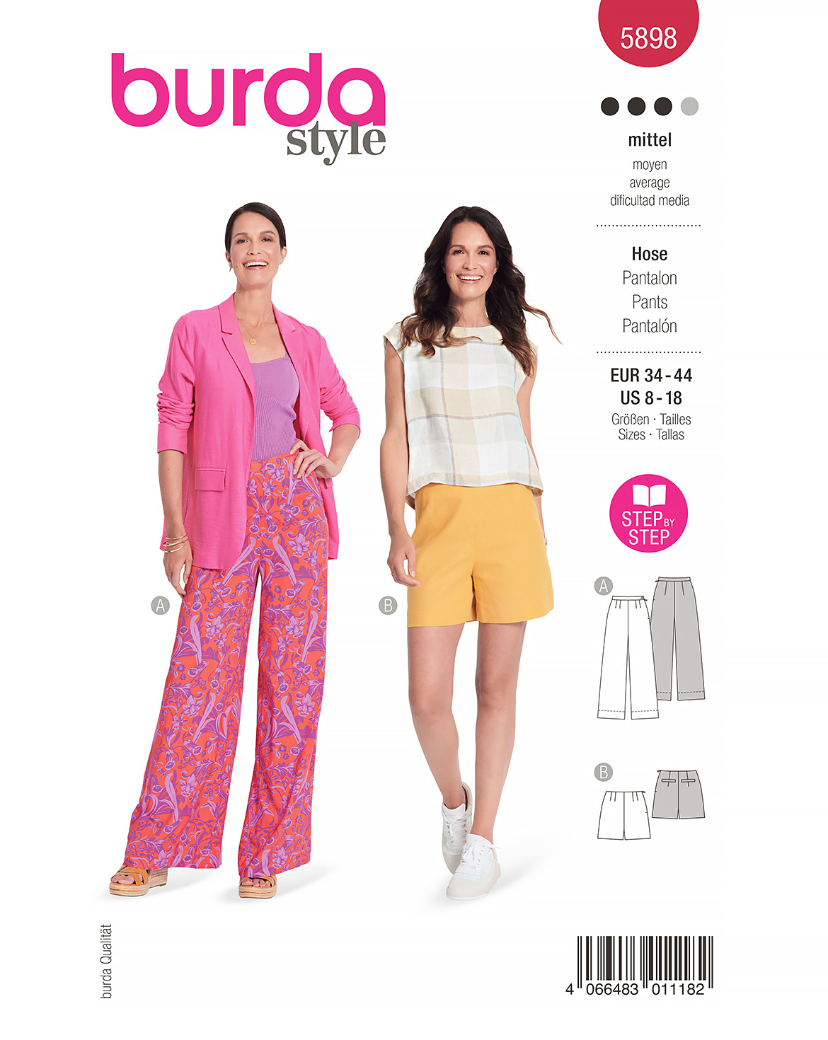 burda Schnittmuster 5898 – Bild 1
