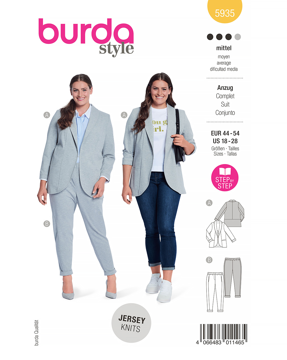 burda Schnittmuster 5935 – Bild 1