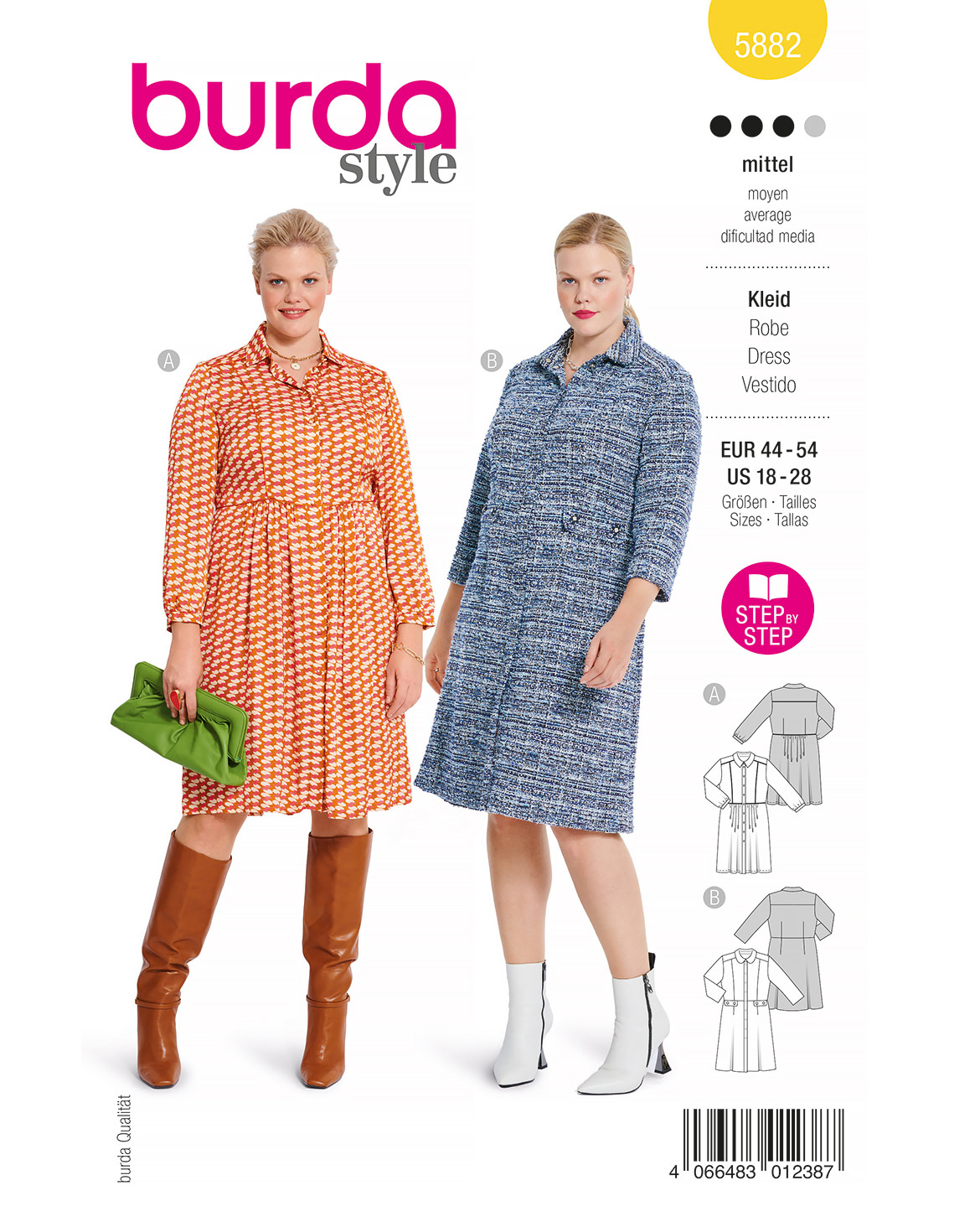 burda Schnittmuster 5882 – Bild 1