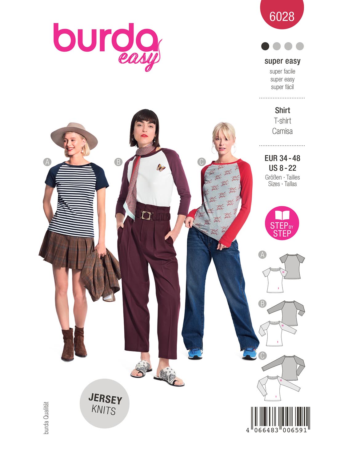burda Schnittmuster 6028 – Bild 1