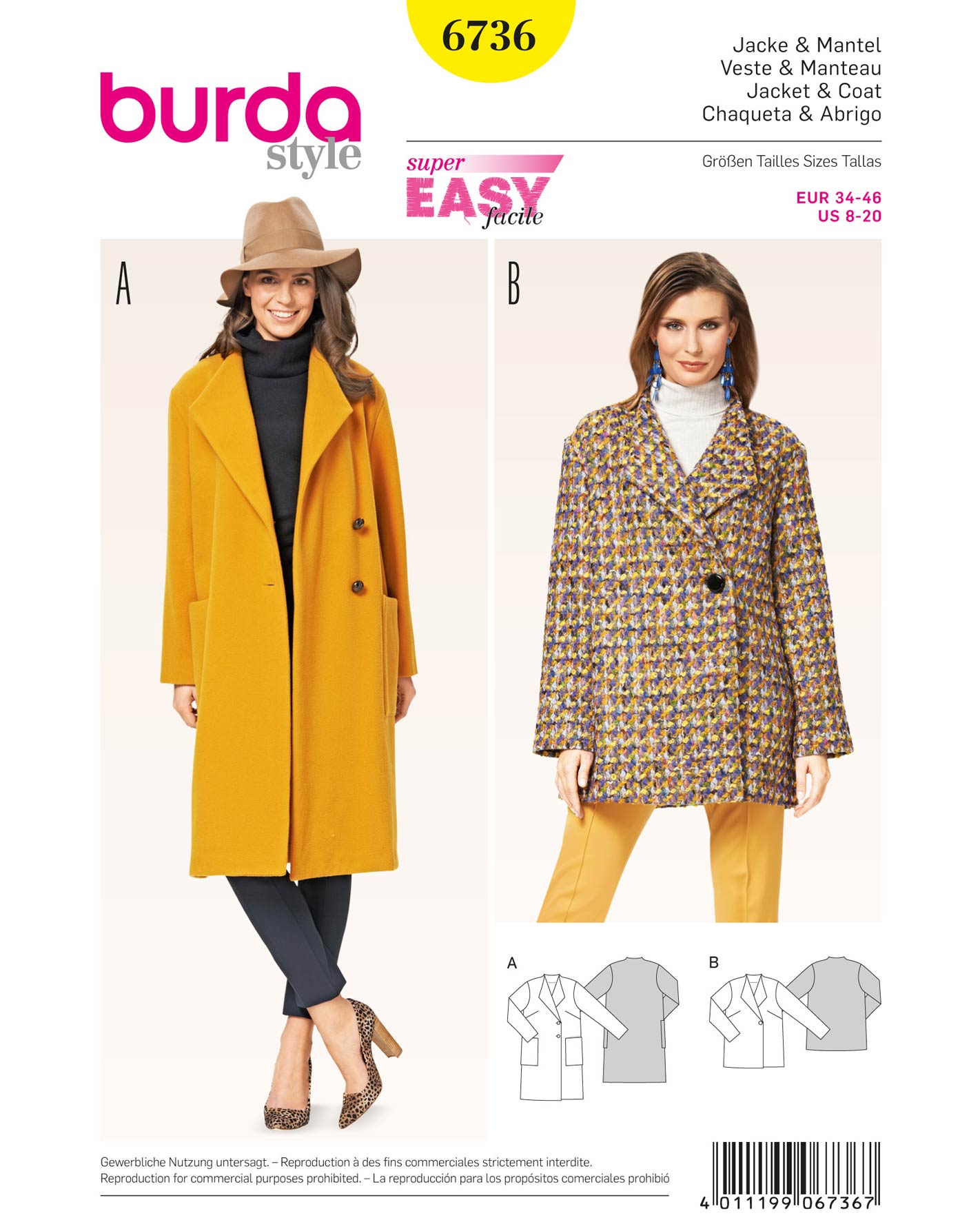 burda Schnittmuster 6736 – Bild 2