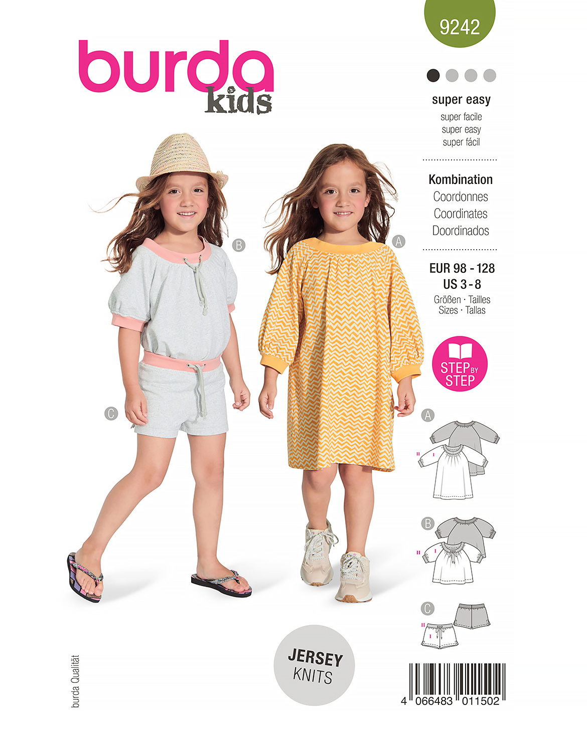 burda Schnittmuster 9242 – Bild 1
