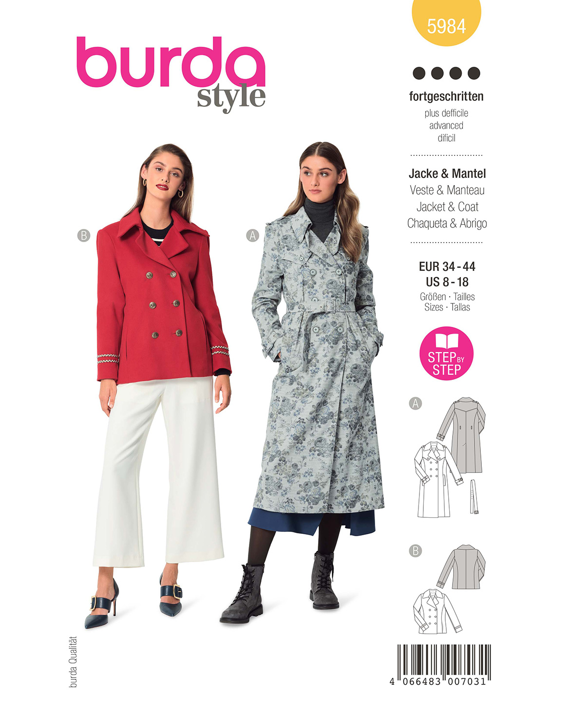 burda Schnittmuster 5984 – Bild 1