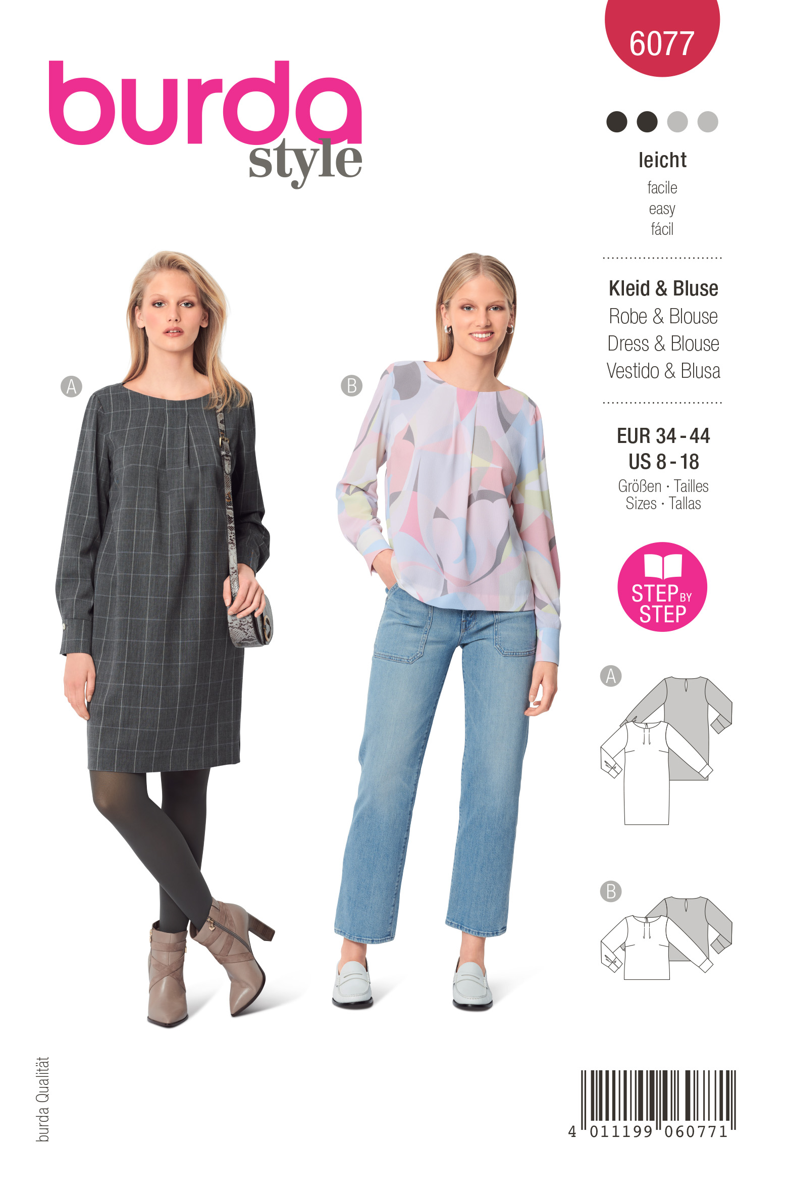 burda Schnittmuster 6077 – Bild 1