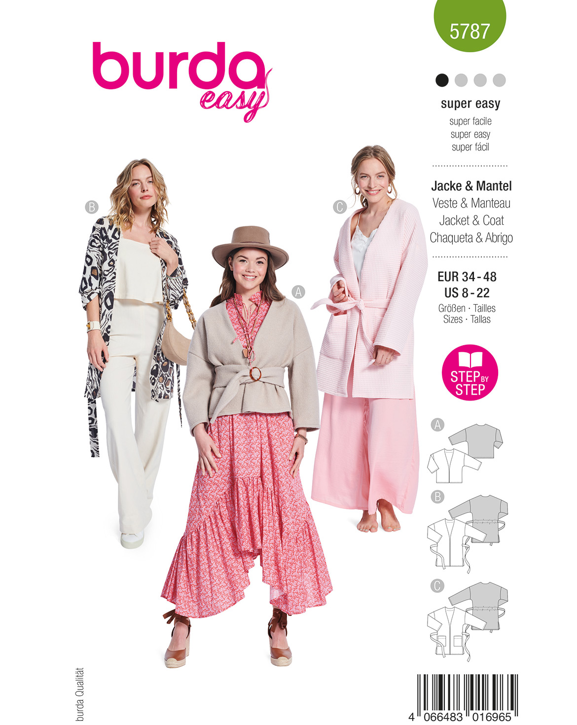 burda Schnittmuster 5787 – Bild 1