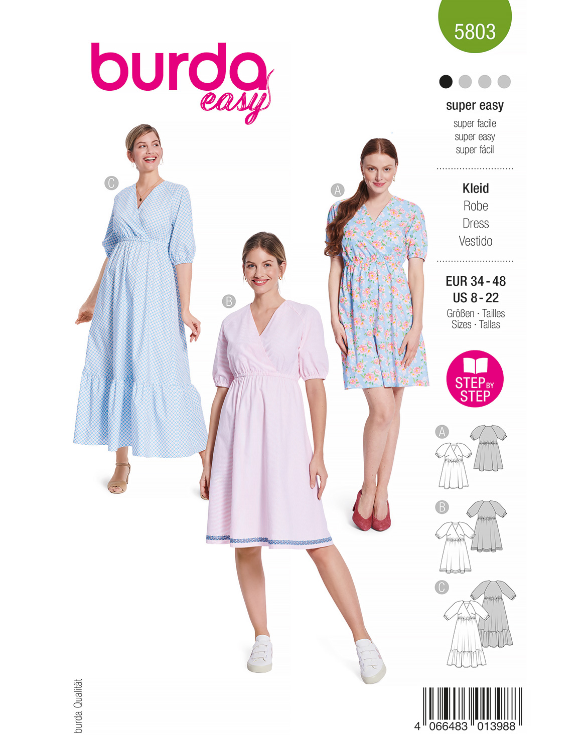 burda Schnittmuster 5803 – Bild 1