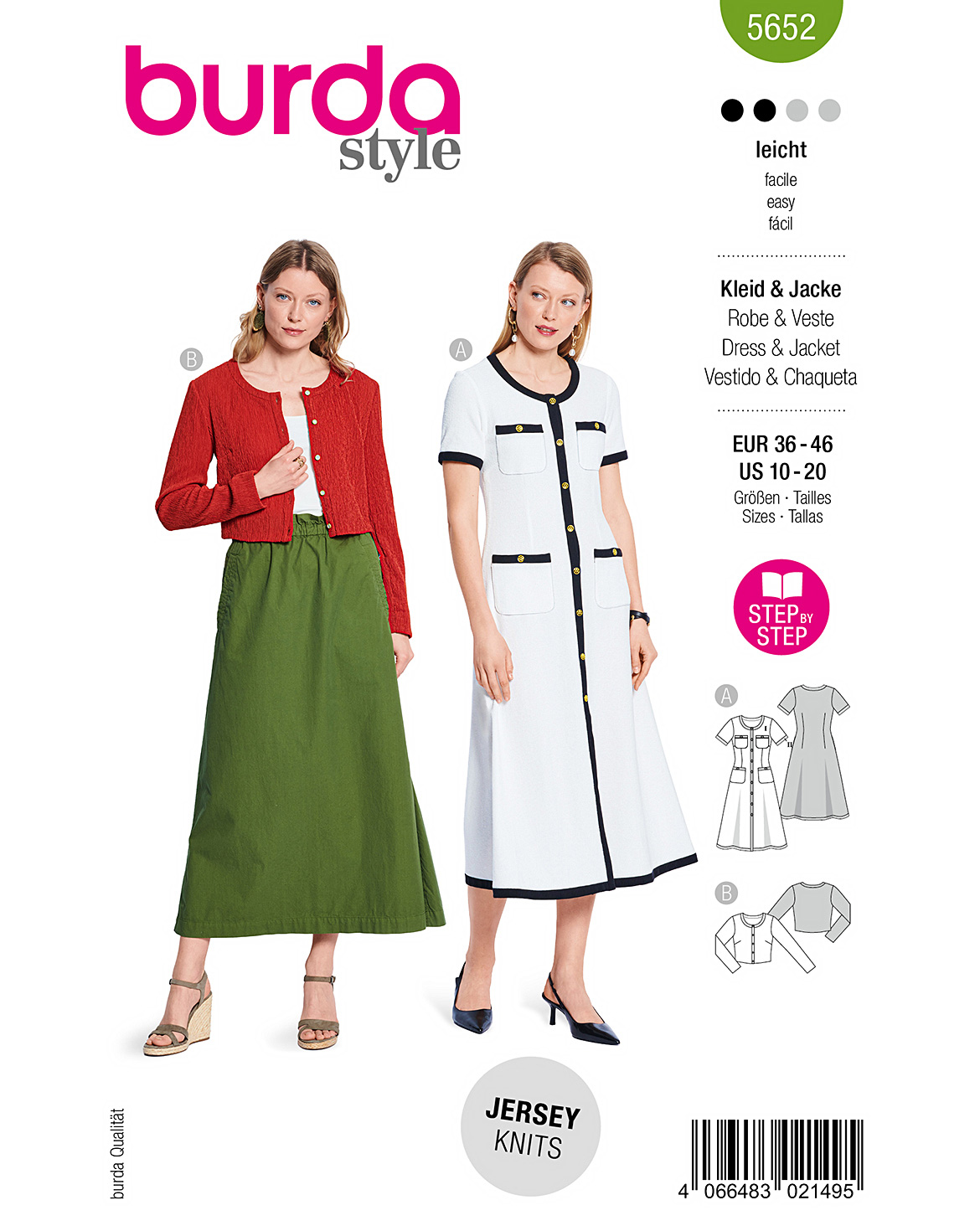burda Schnittmuster 5652 – Bild 1
